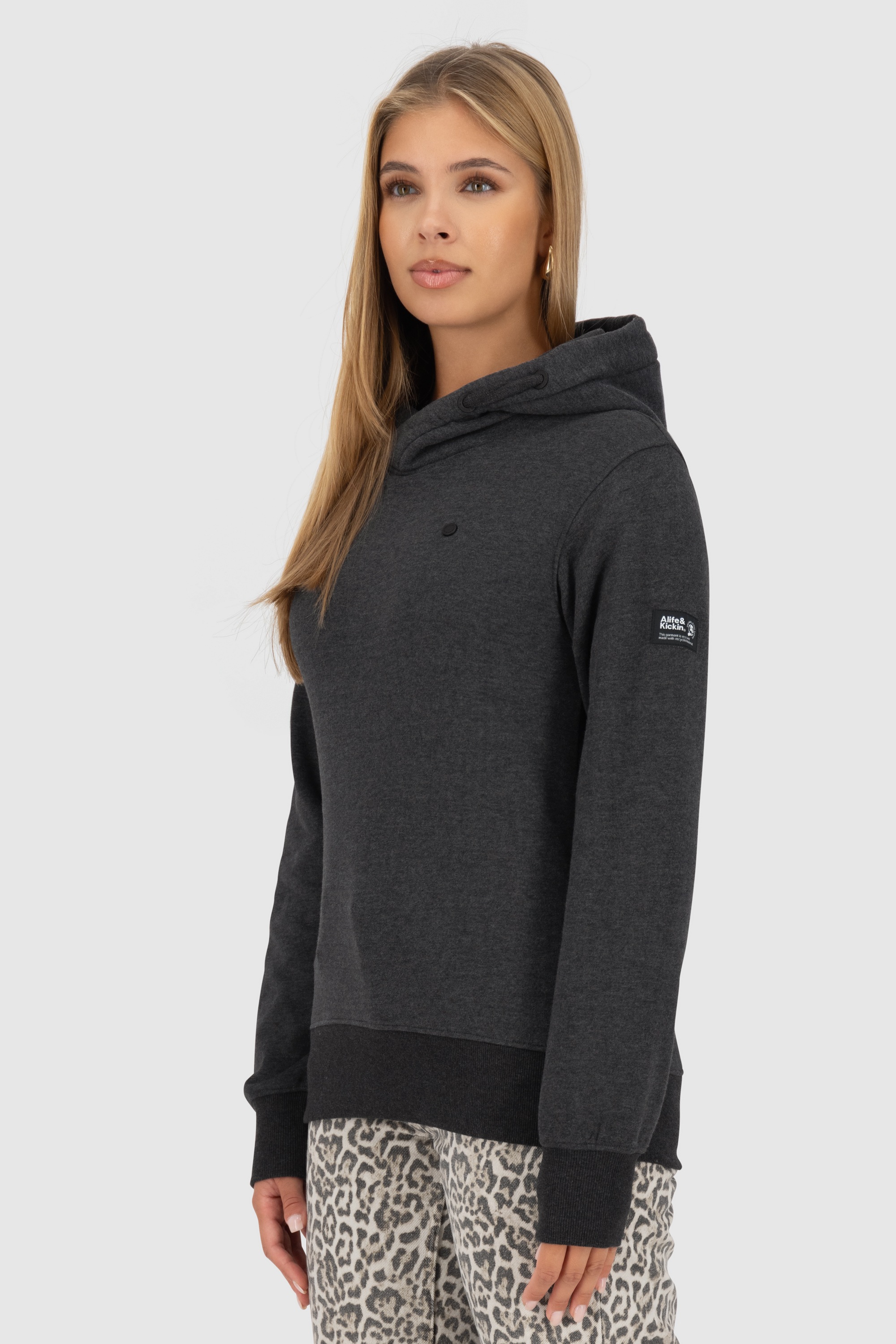 Thumbnail - Alife & Kickin Kapuzensweatshirt "Damen SarinaAK A", Hoodie Kapuzenpullover, Sweatshirt mit Kapuze und Kängurutasche