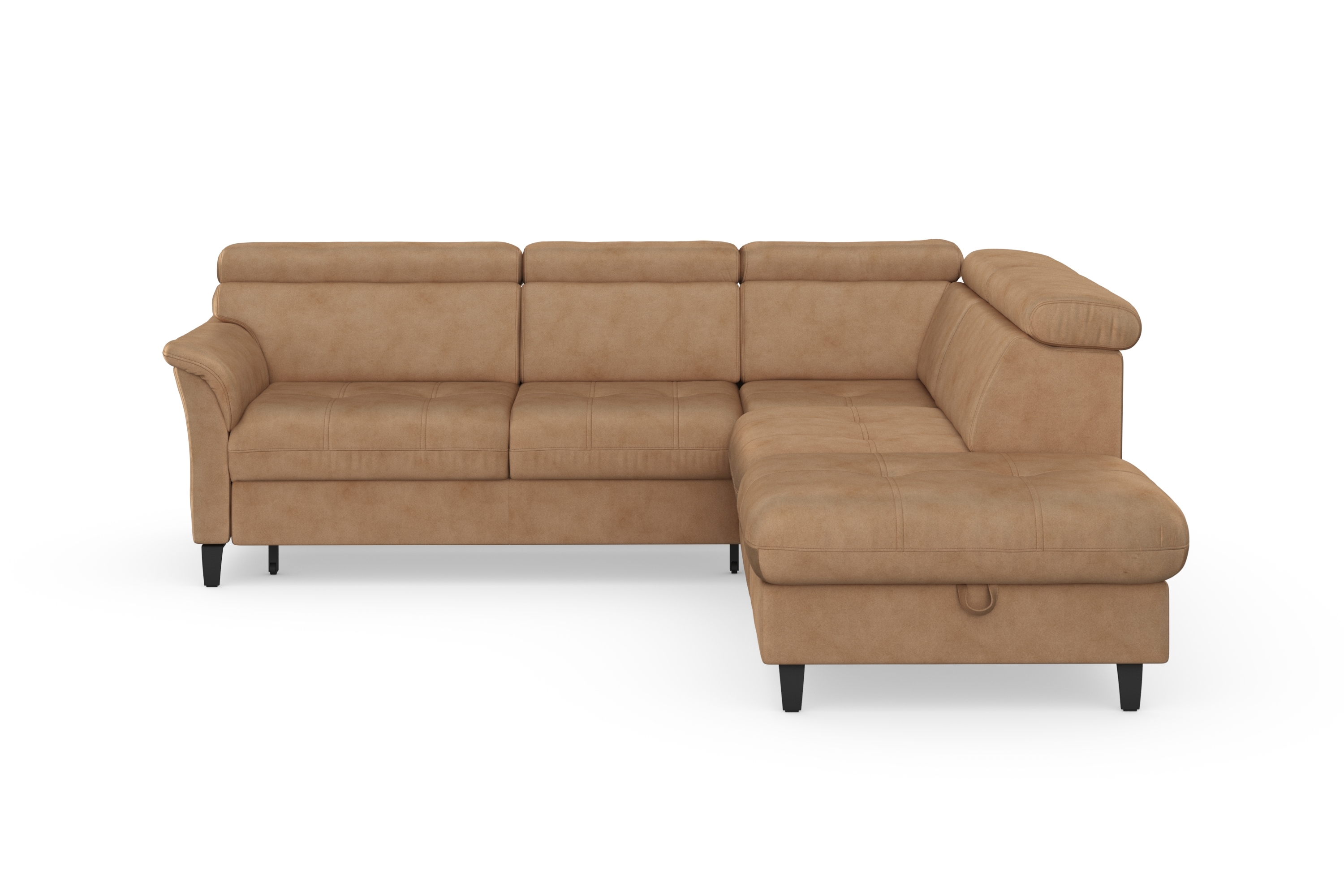 sit&more Ecksofa "Marano L-Form" inklusive Kopfteilverstellung, optional Schlaffunktion & Bettkasten