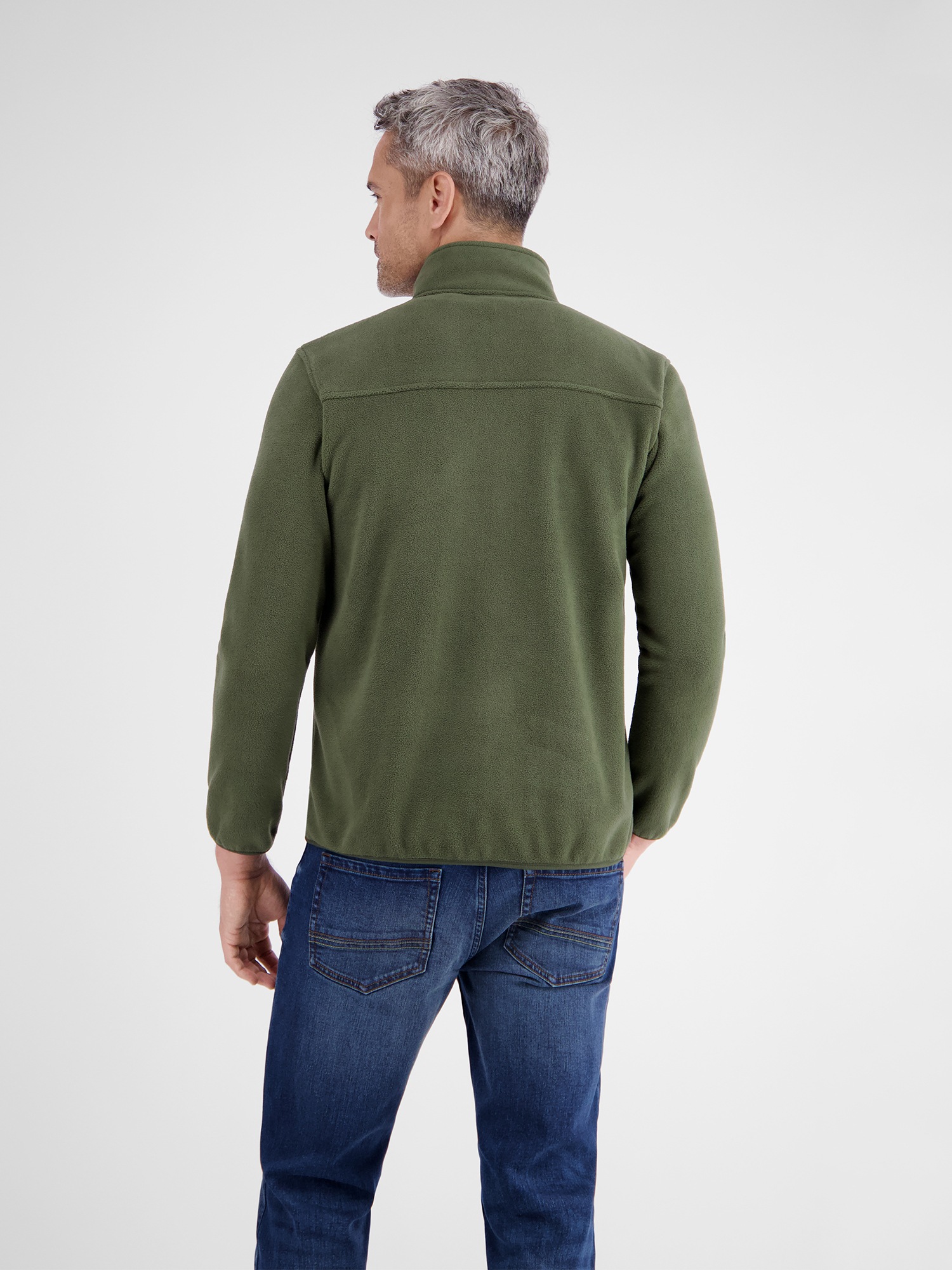 LERROS Sweatjacke "LERROS Polar-Fleece Jacke, sportiv" günstig online kaufen
