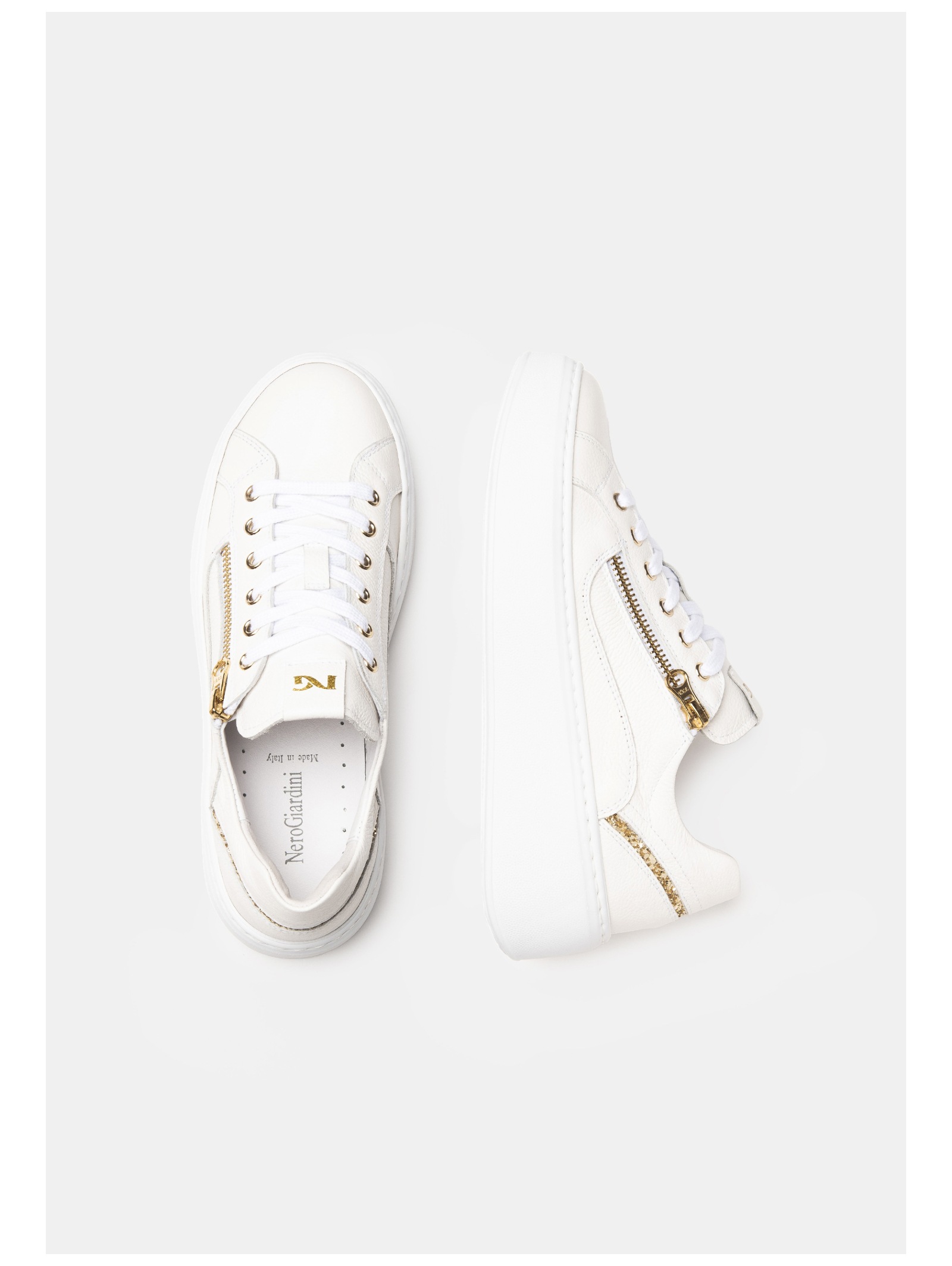 Nero Giardini Plateausneaker »Nero Giardini Sneaker Leder/Textil«