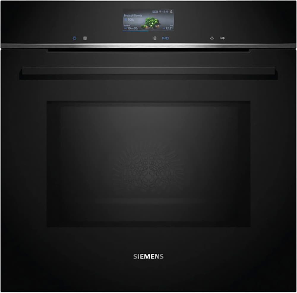 SIEMENS Backofen mit Mikrowelle iQ700 "HM736GAB1", mit 1-fach-Teleskopauszug, ecoClean