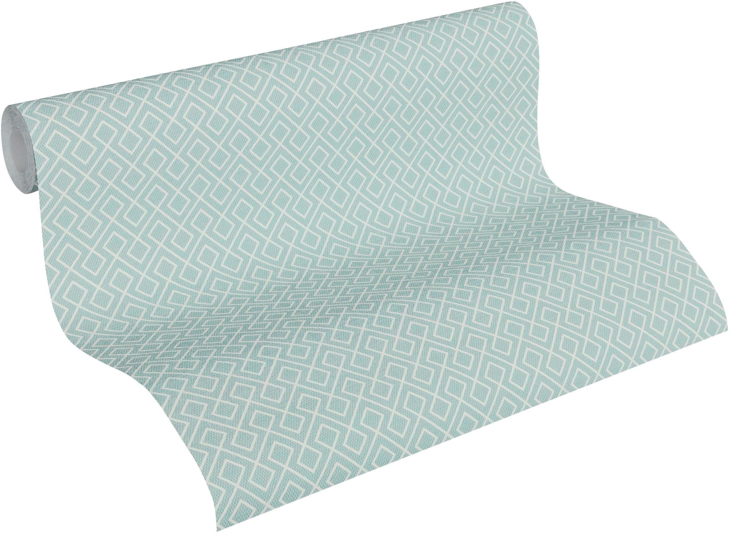 living walls Vliestapete »Björn« Motiv | geometrisch | grafisch leicht strukturiert Tapete Hygge Geometrisch Tapeten Wohnzimmer Schlafzimmer Küche Design