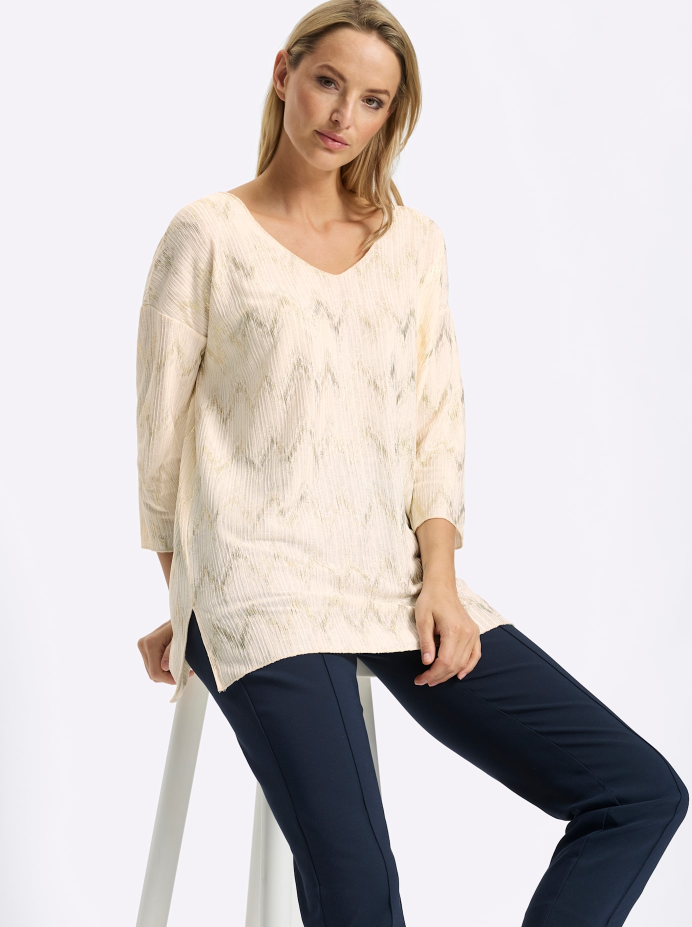 heine 3/4-Arm-Shirt »T-Shirt« 1 tlg.