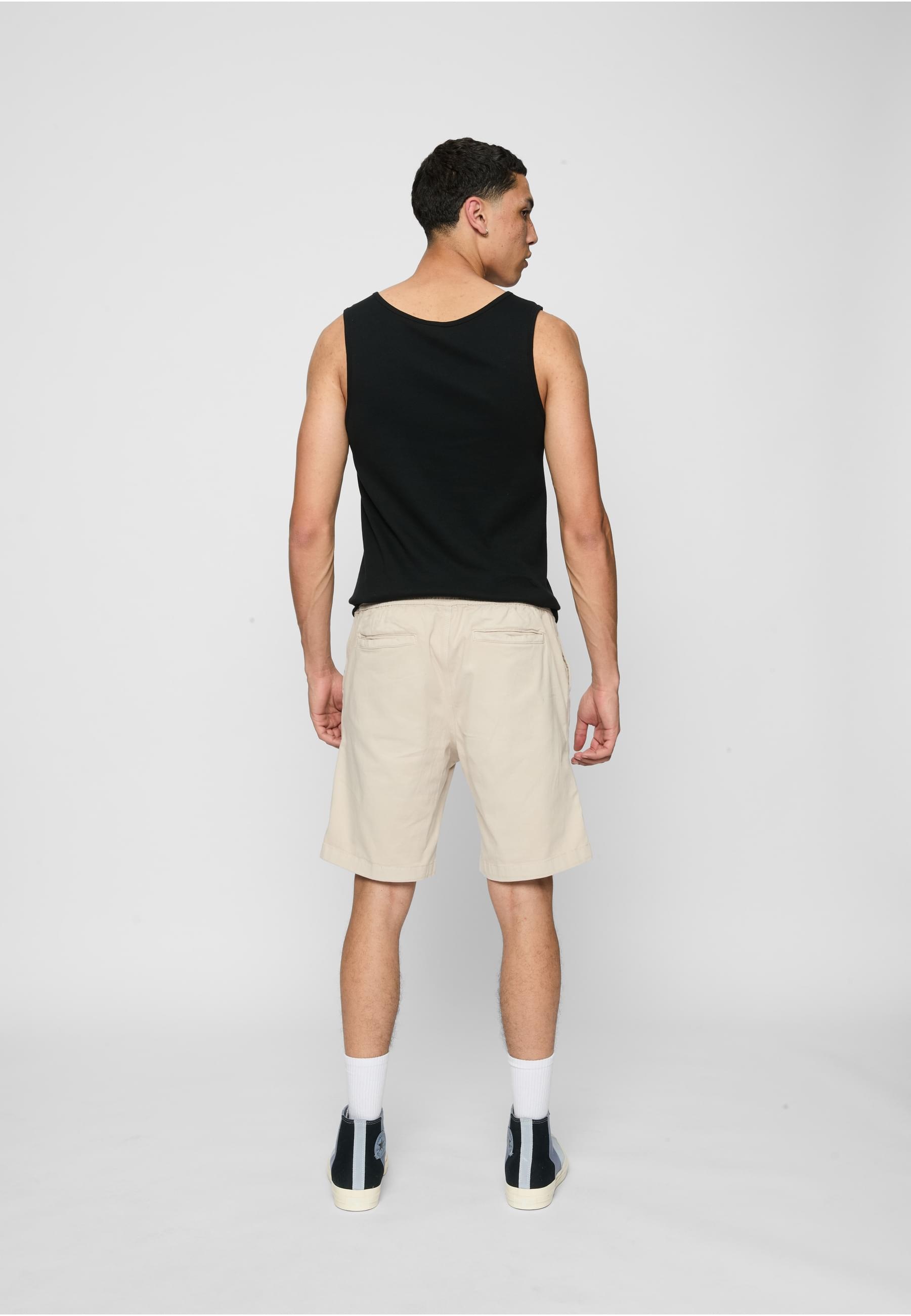 URBAN CLASSICS Shorts »Urban Classics Stretch Twill Joggshorts 2-Pack«, (1 tlg.)