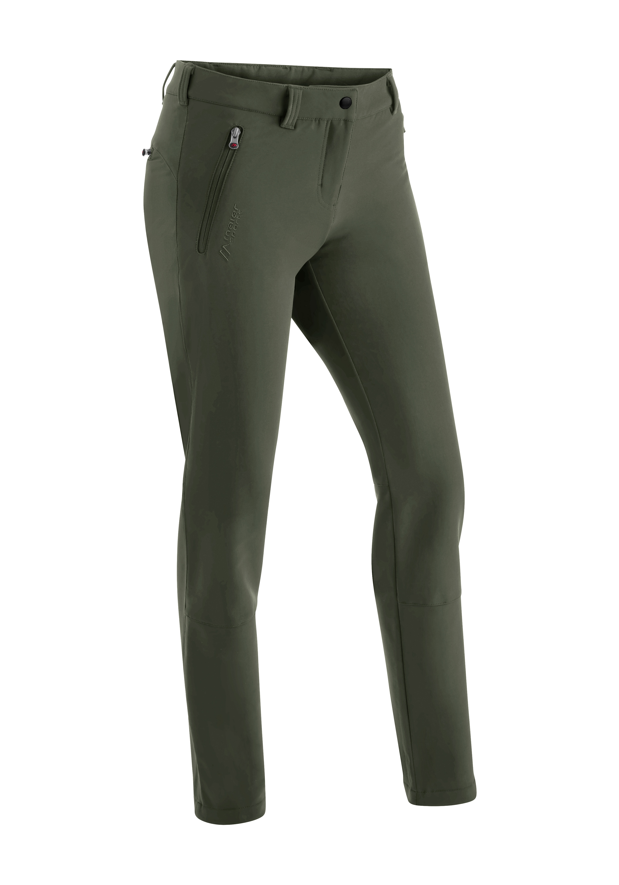 Maier Sports "Helga slim" warme Damen Outdoorhose, robuste Wanderhose, Slim Fit