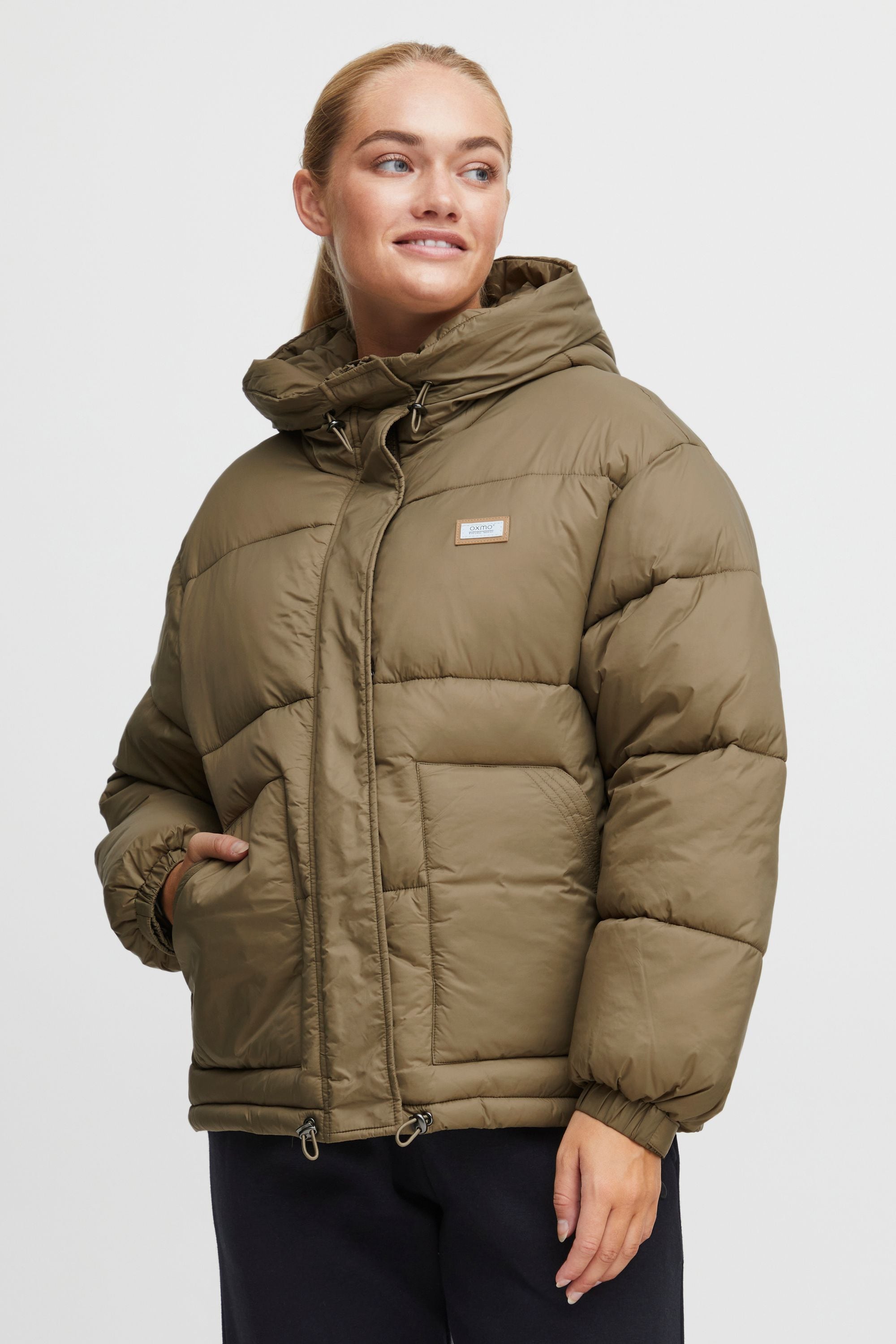 OXMO Winterjacke »Winterjacke OXJoyce«, mit Kapuze