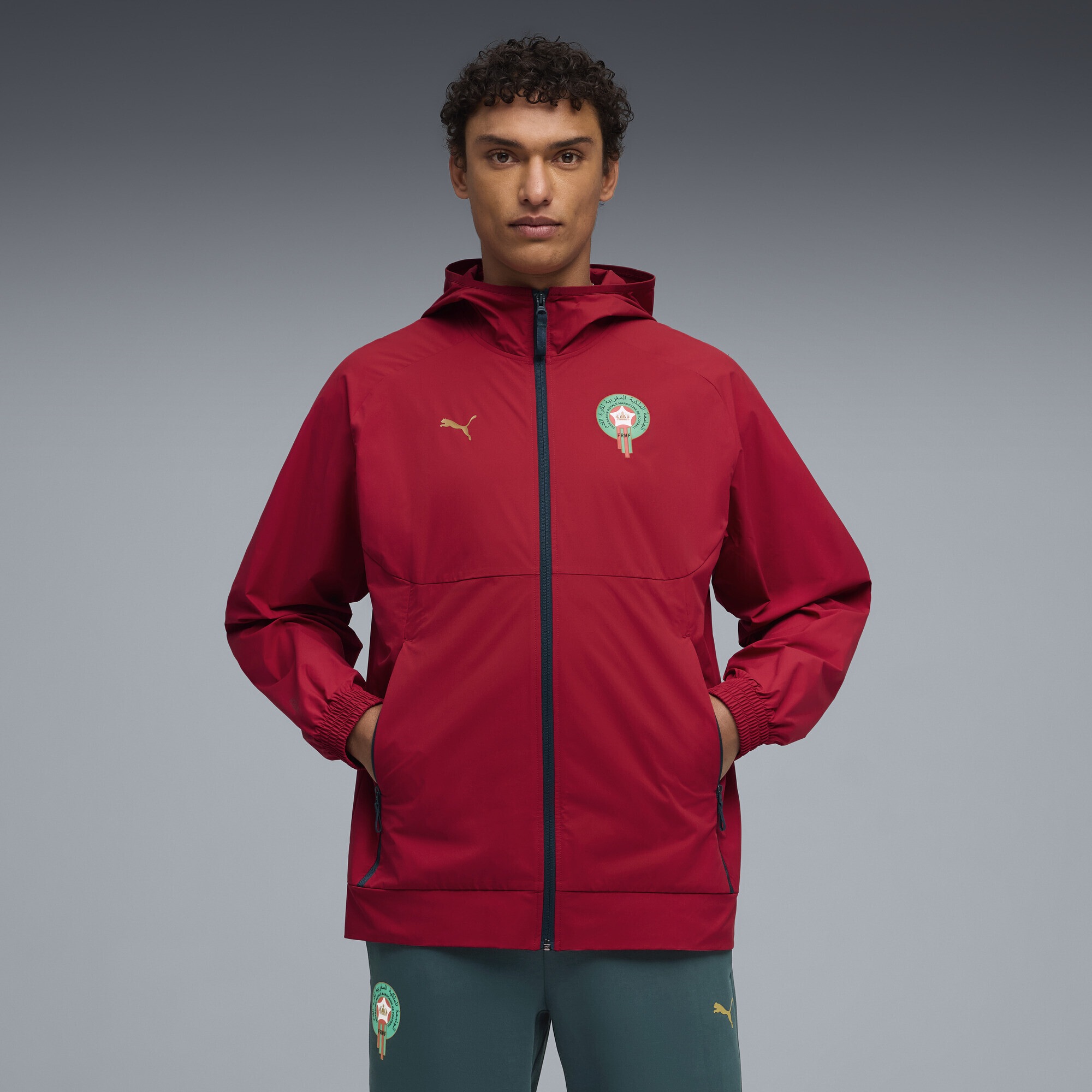 PUMA Trainingsjacke "Marokko PUMATECH Gewebte Jacke Herren" günstig online kaufen