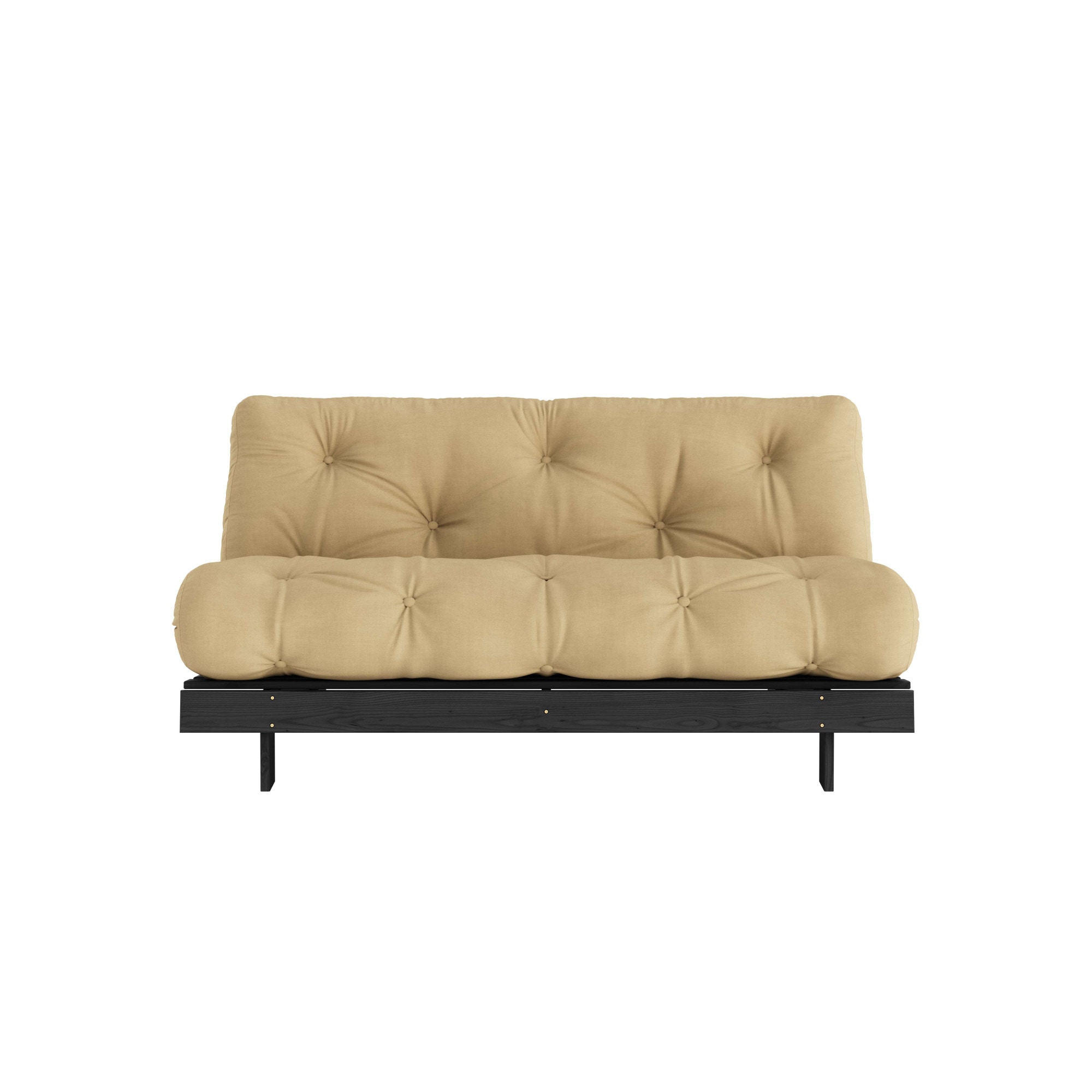 Karup Design Daybett "Roots Sofa Bed, Schlafsofa, Bettfunktion, FSC-Massivholz" Inkl. Futonmatratze, Made in Europe, langlebig, B: 140 oder 160 cm