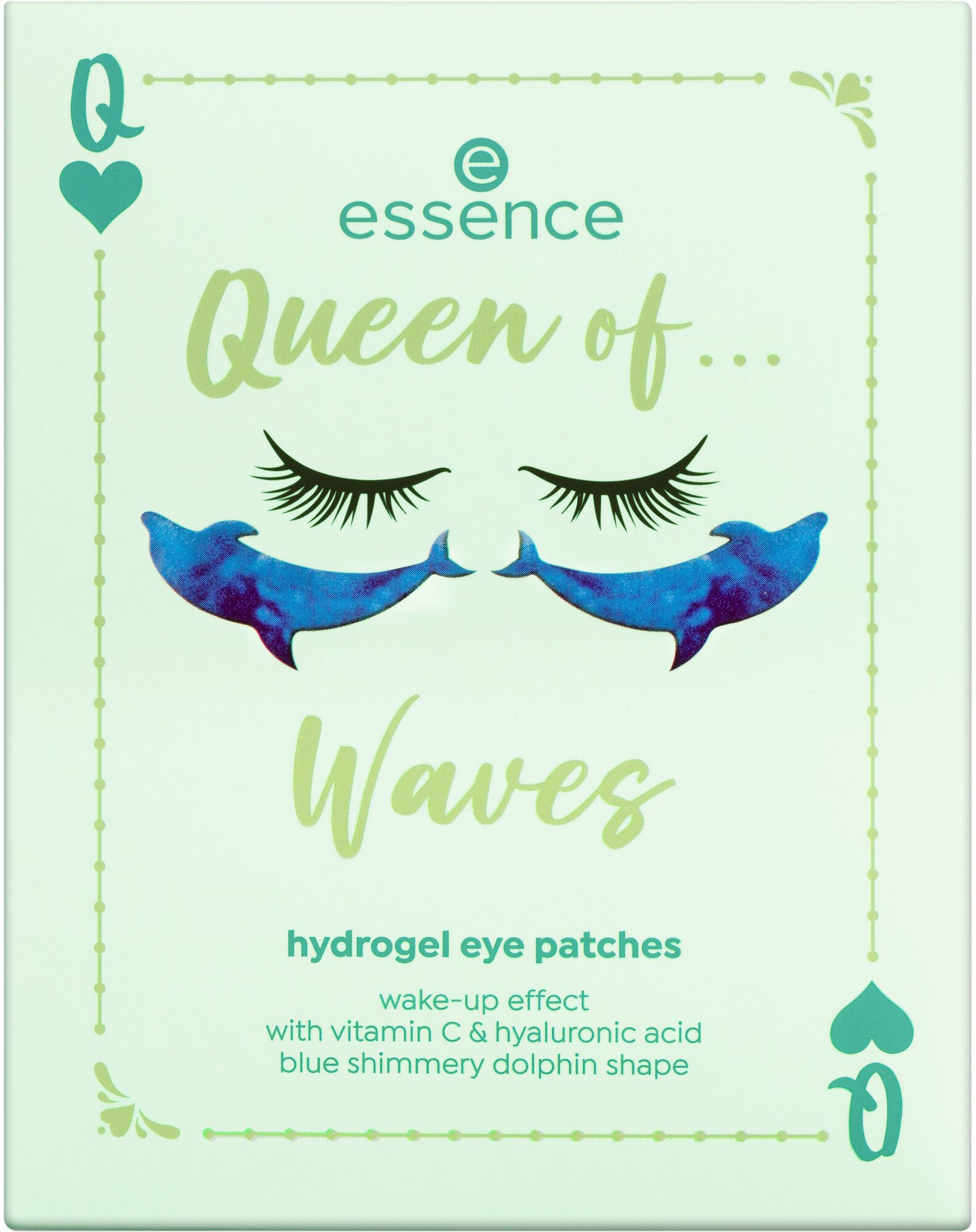 Essence Augenpflege-Set »Queen of... hydrogel eye patches«, (Set, 4 tlg.)