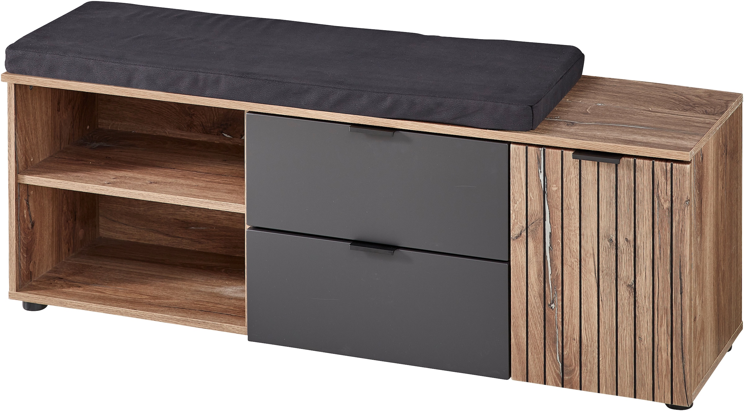 Innostyle Sitzbank "Line Schuhbank inkl. Sitzkissen, 134x51x38cm (B/H/T)", günstig online kaufen