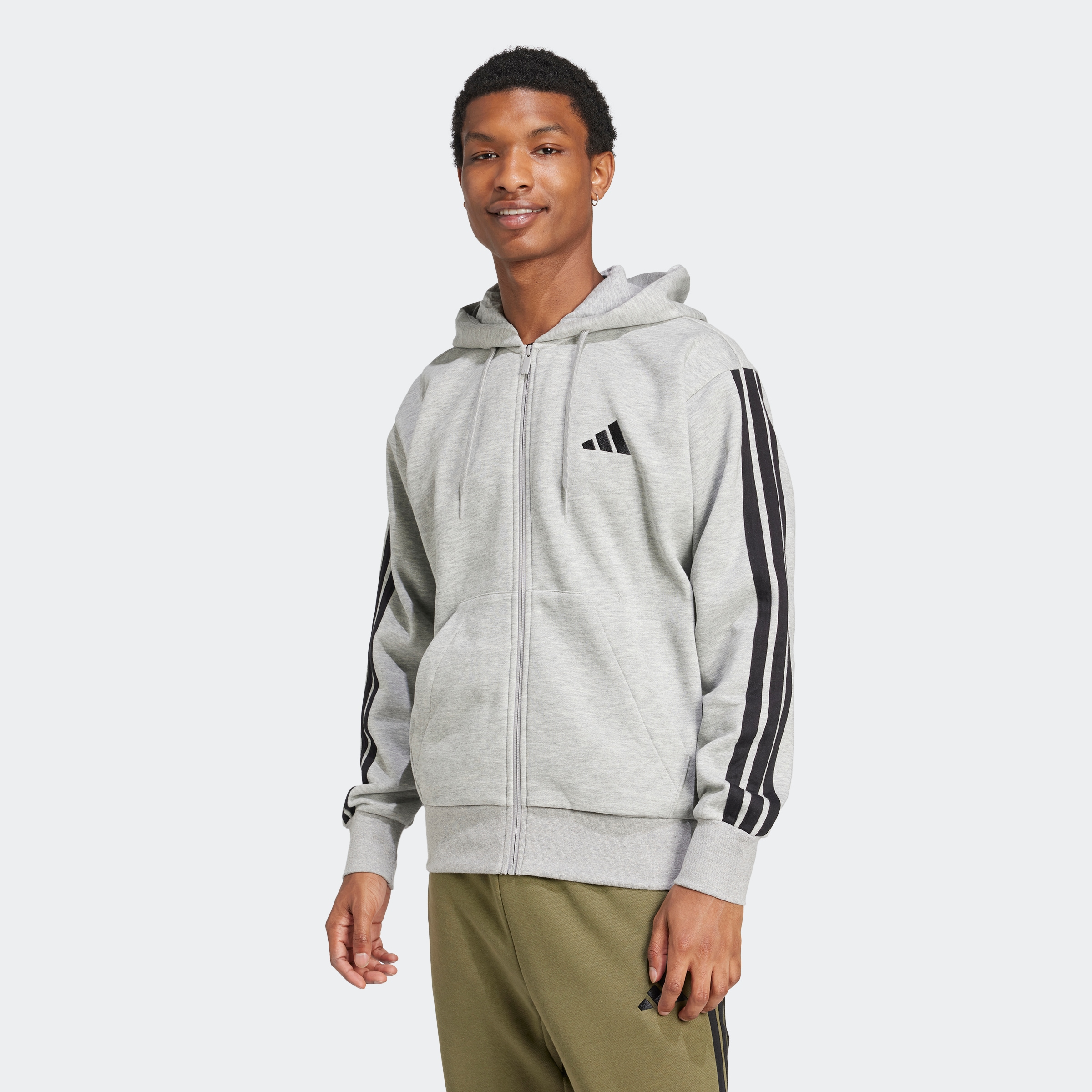 adidas Sportswear Kapuzensweatshirt »M 3S FL FZ HD«