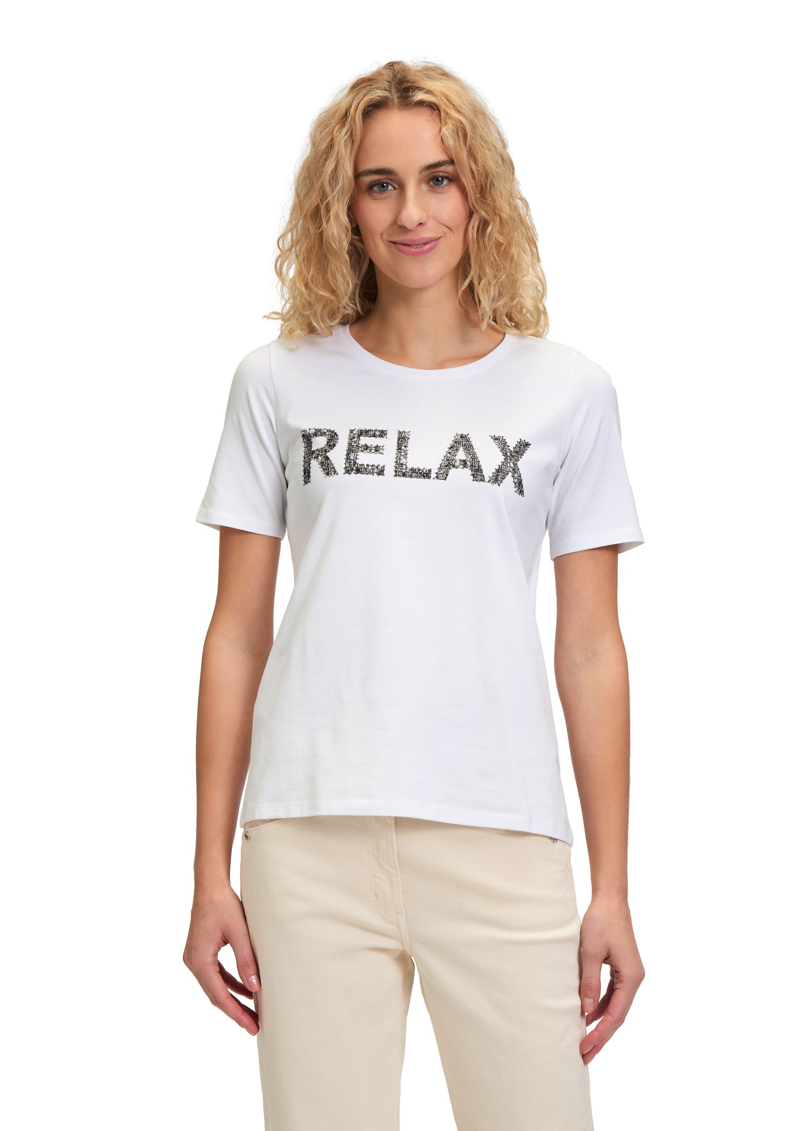 Betty Barclay Kurzarmshirt "Betty Barclay Damen Basic Shirt mit Aufdruck", günstig online kaufen