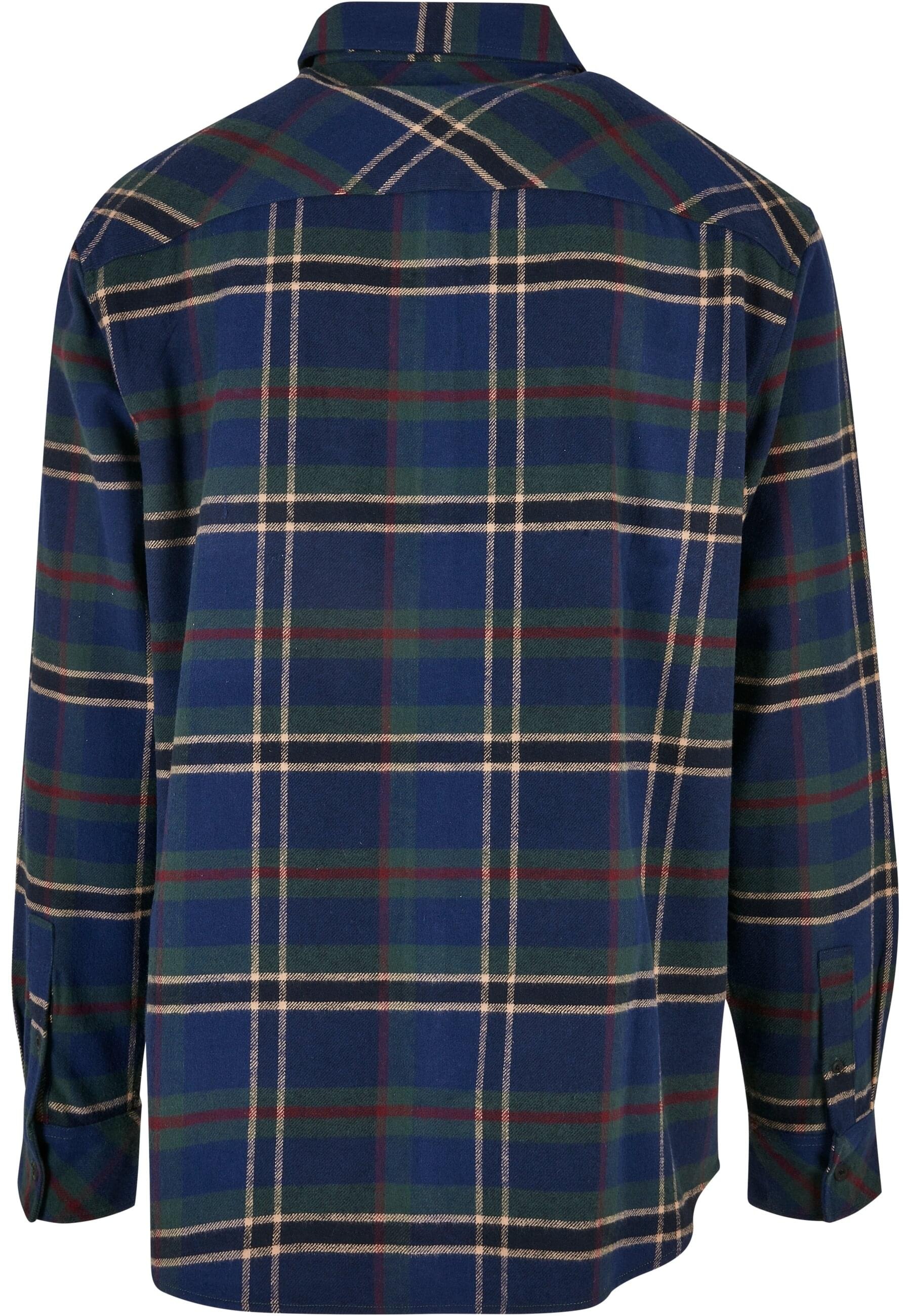 URBAN CLASSICS Langarmhemd "Urban Classics Herren Checked Mountain Shirt" 1 günstig online kaufen