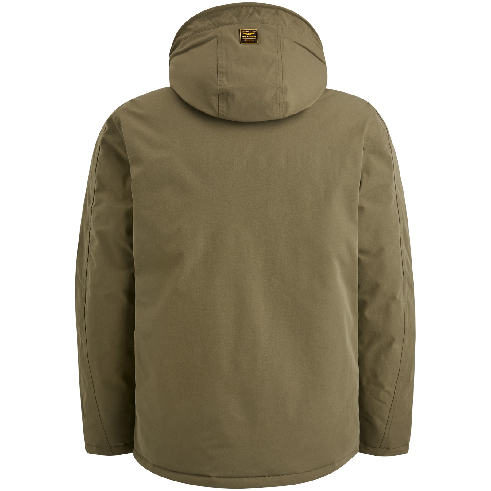 PME LEGEND Outdoorjacke »Semi long jacket STEARPACKER Ottoman«, mit Kapuze, mit Kapuze