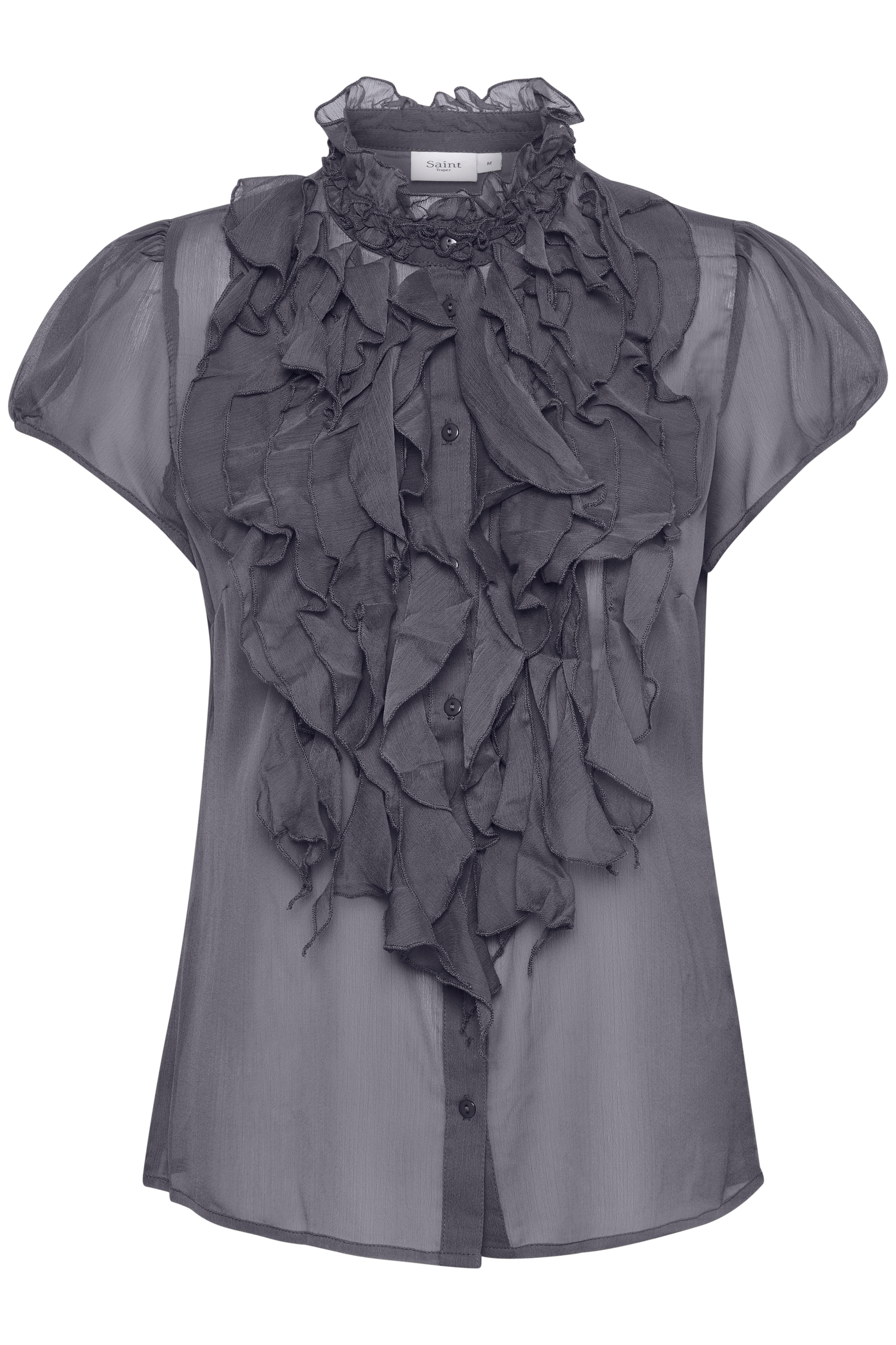 Saint Tropez Langarmhemd "Damen Langarm - Hemd LiljaSZ"