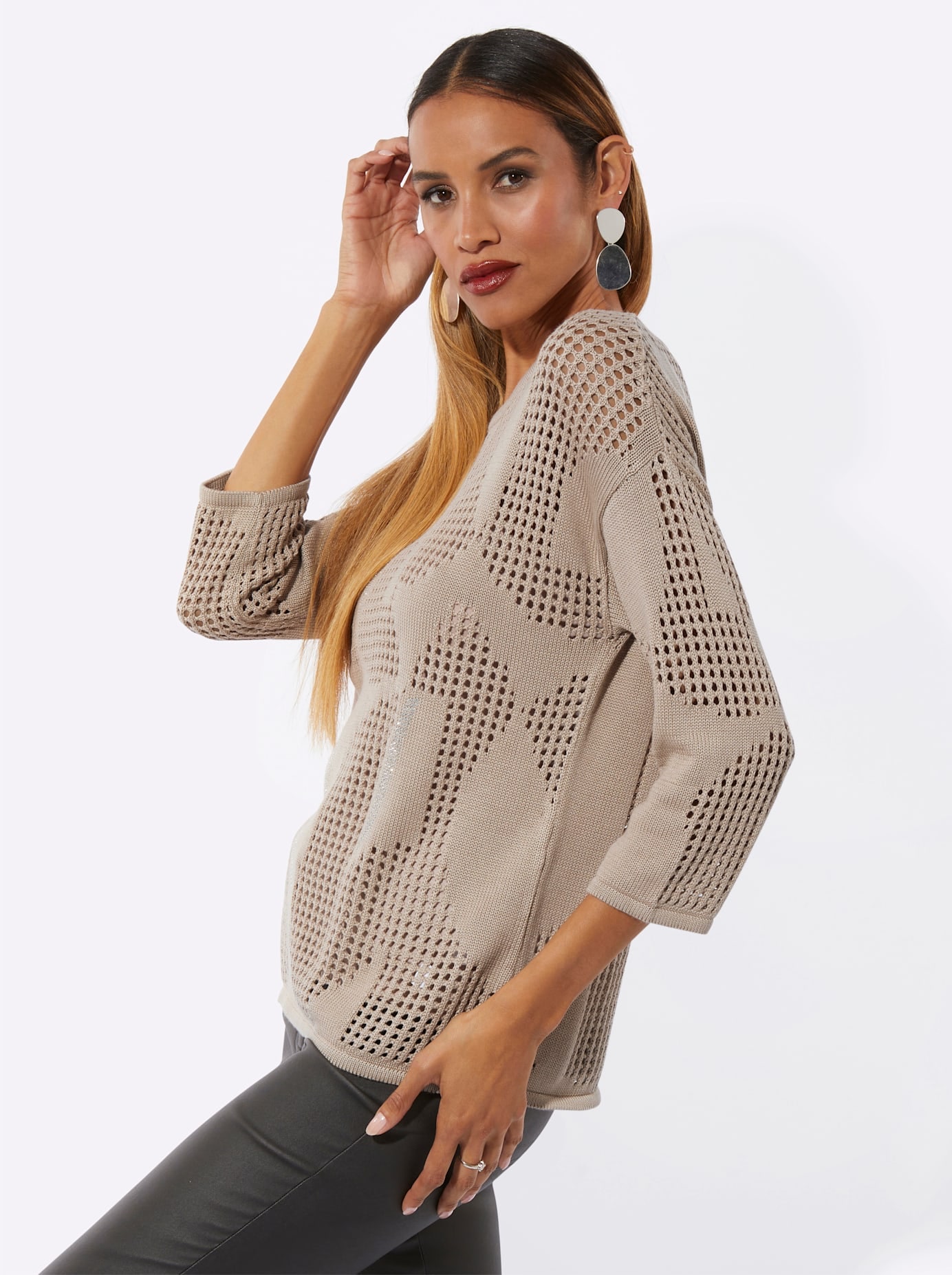 creation L 3/4 Arm-Pullover »Pullover«