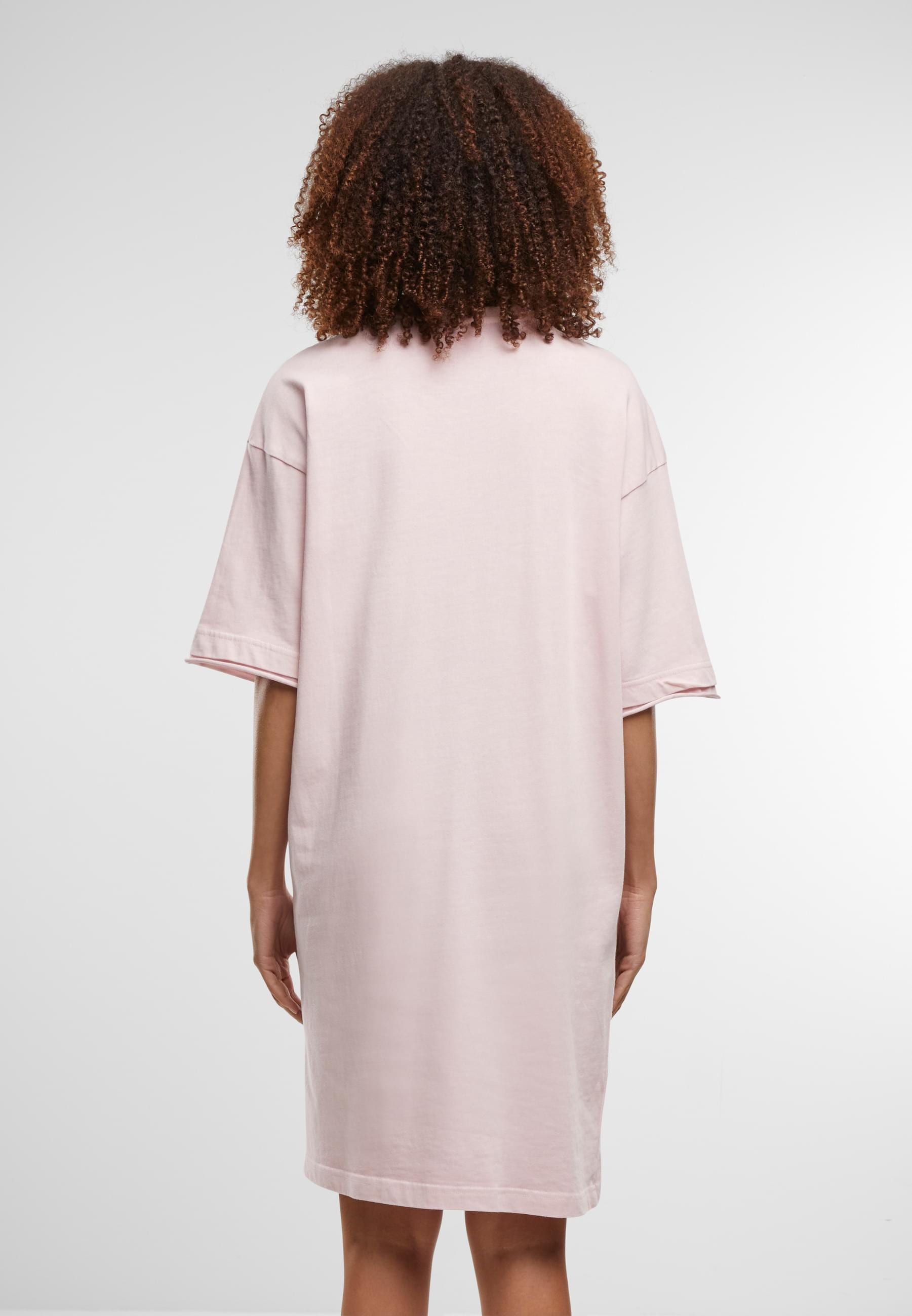 URBAN CLASSICS Shirtkleid »Urban Classics Ladies Washed Jersey T-Shirt Dress«, (1 tlg.)