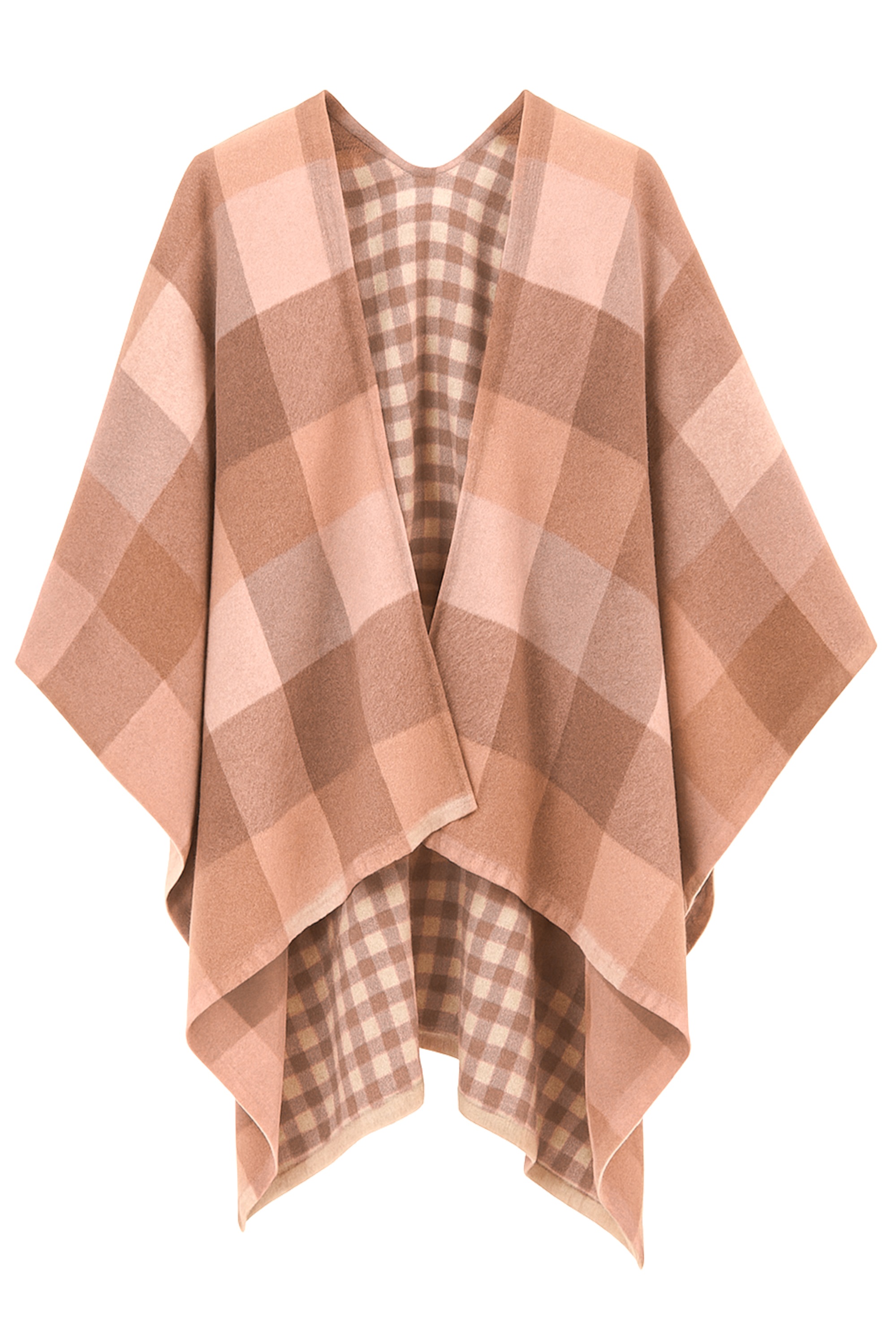 COLLEZIONE ALESSANDRO XXL-Schal "Karo" 1 Stk. kuschelweich, Made in Italy