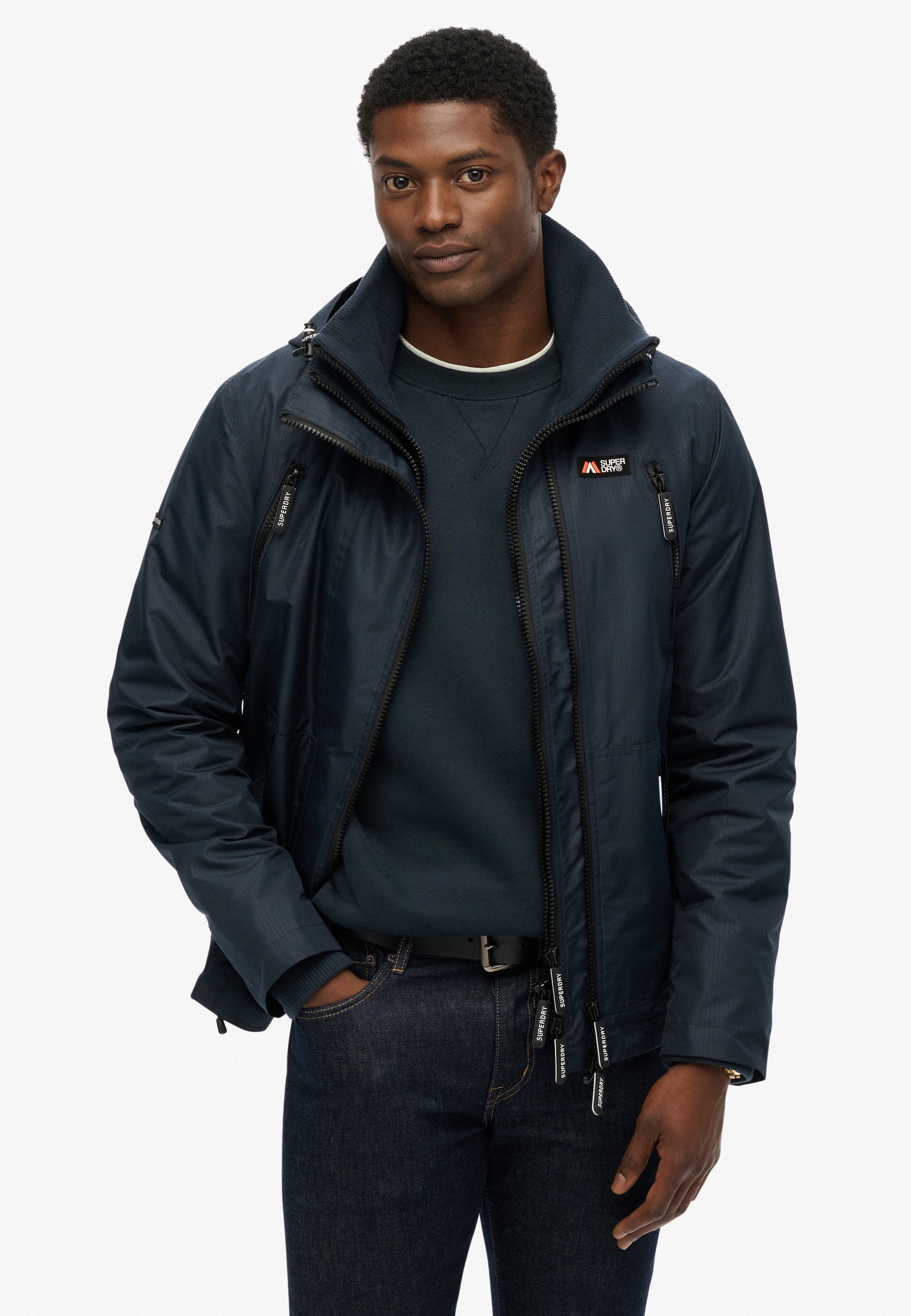 Superdry Outdoorjacke »HOODED MTN WINDBREAKER JACKET«, mit Kapuze