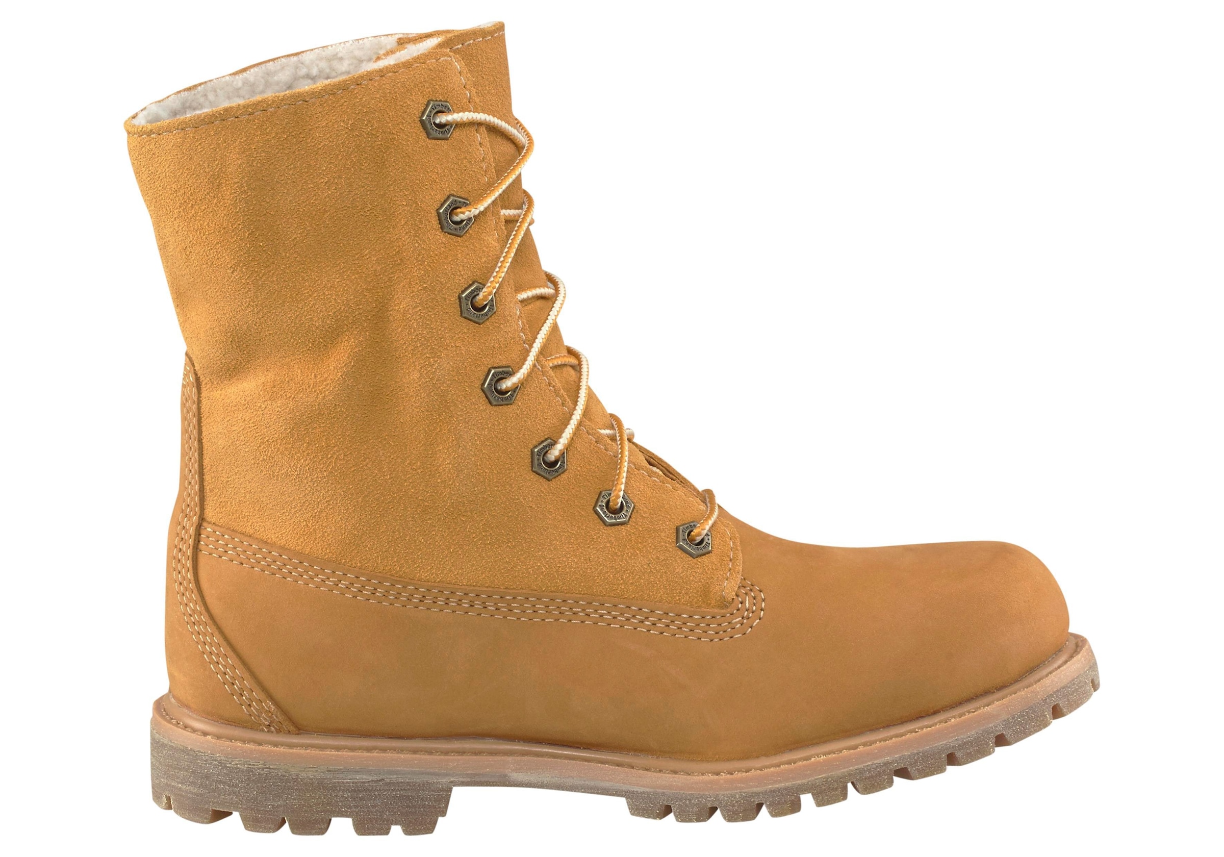Timberland Winterboots »TIMBERLAND AUTHENTICMID WARM LINED WATERPROOF BOOT«, Snowboots, Winterstiefel, Winterschuhe, wasserdicht und gefüttert