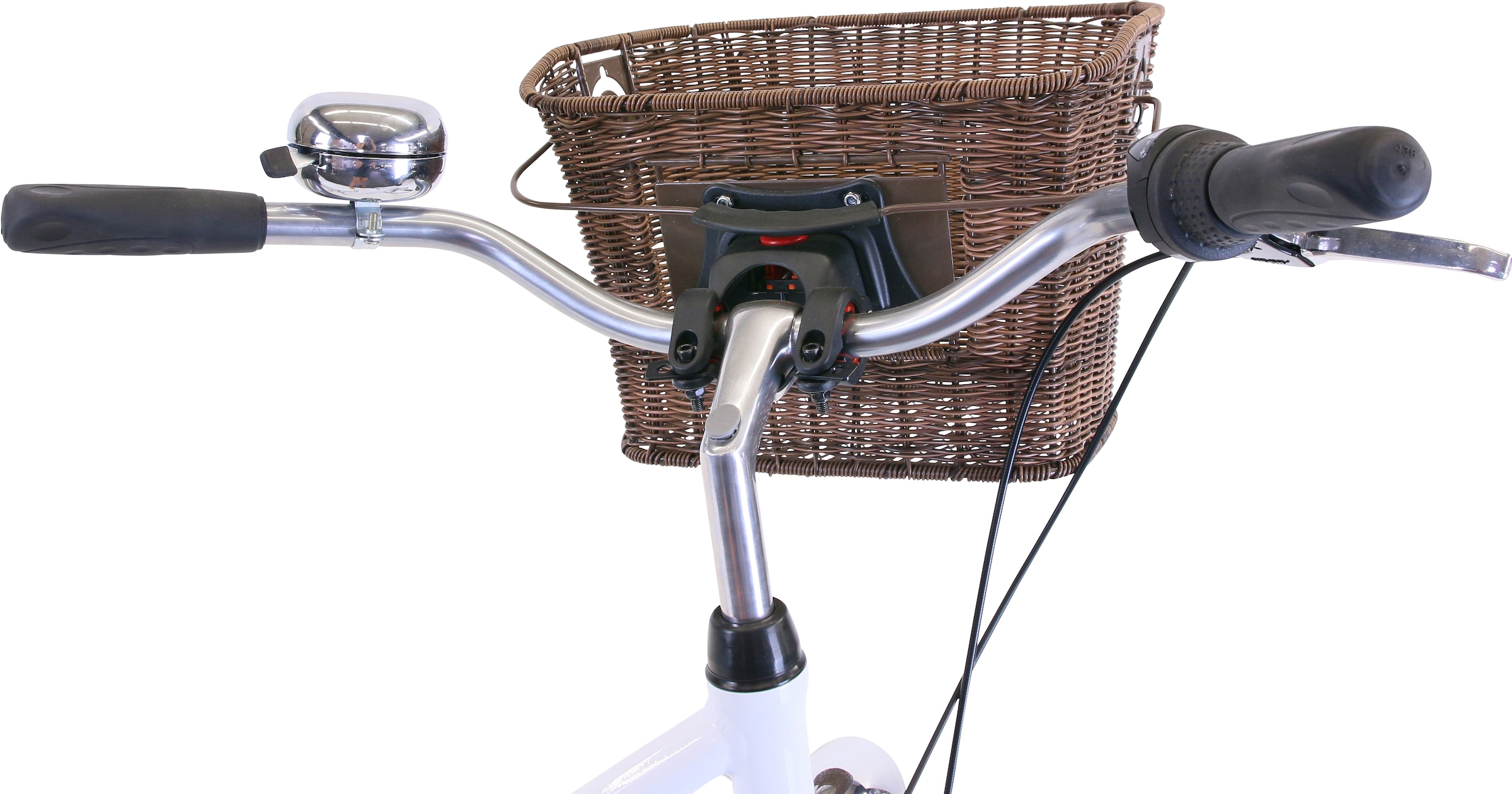 HAWK Bikes Cityrad »City Classic Joy White«, 3 Gang, Shimano, Nexus Schaltwerk, für Damen und Herren