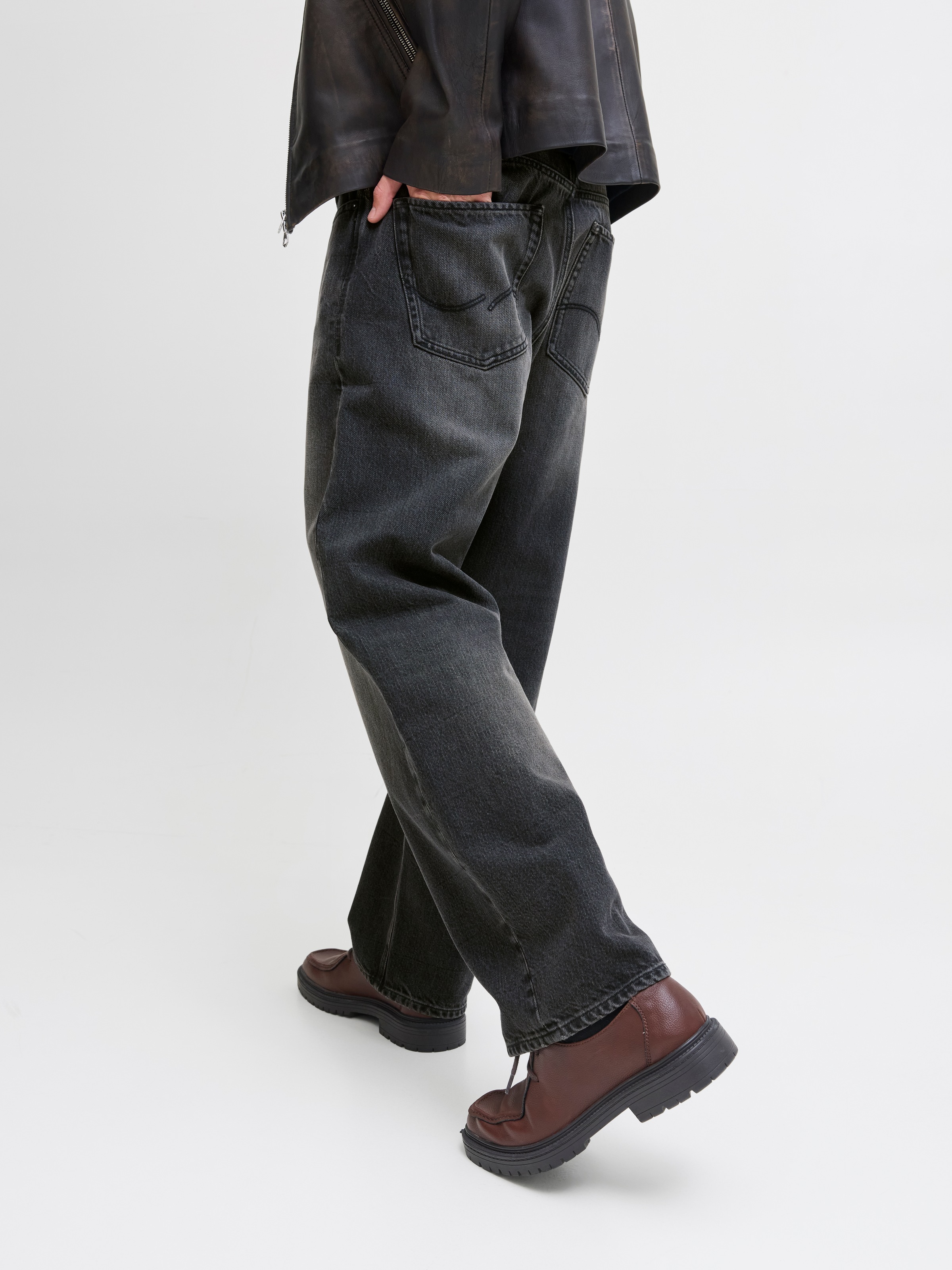 Jack & Jones Relax-fit-Jeans »JJIALEX mit cleanem Look und Taschenvielfalt« Baumwolle, relax fit