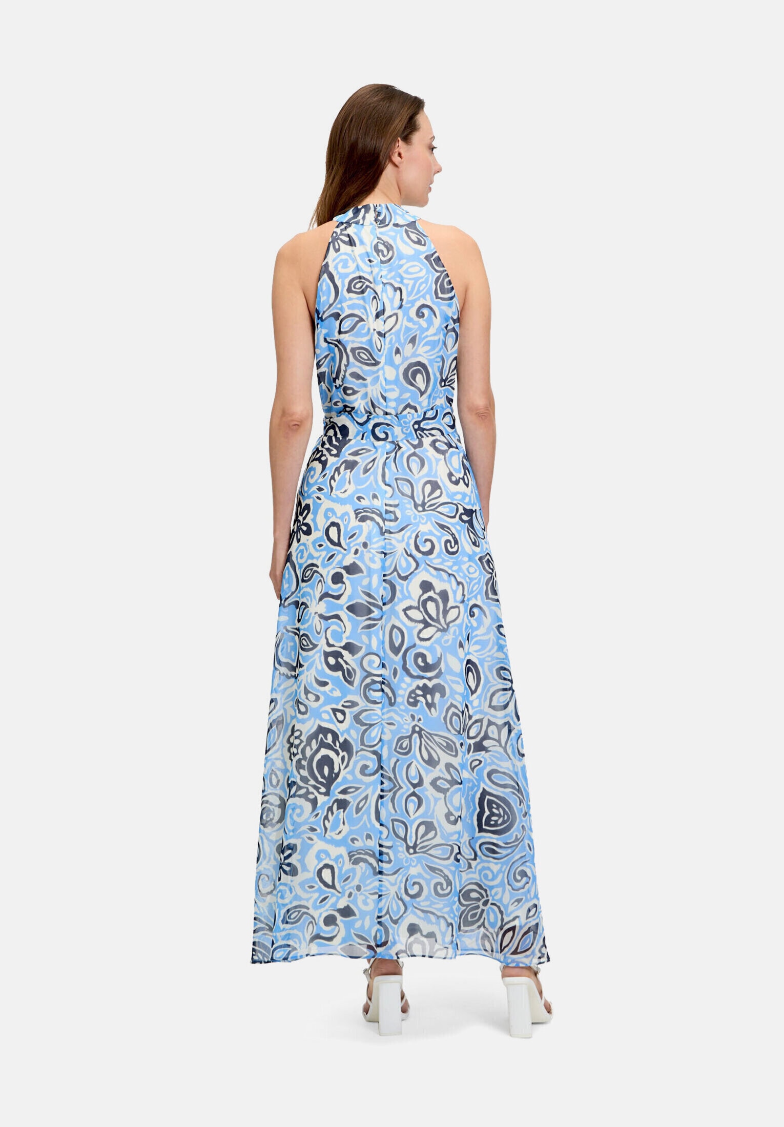 Betty&Co Chiffonkleid »Damen ohne Arm« Ohne Tasche Nahtführung