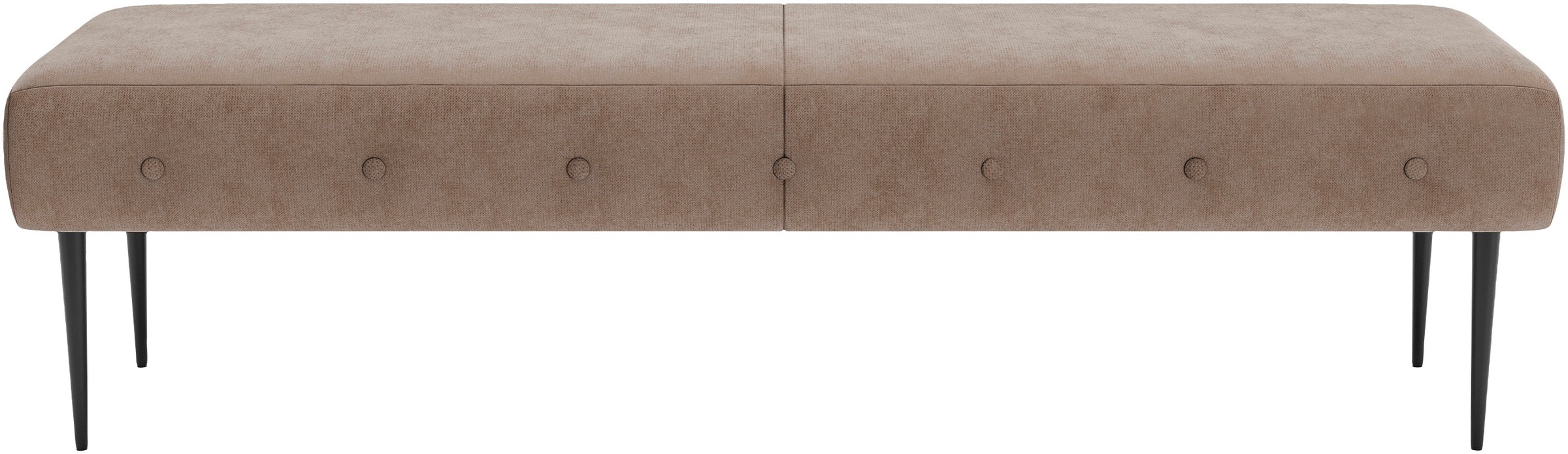 Home affaire 3-Sitzer "Amber" mit Knopfheftung,in verschieden Stoffarten günstig online kaufen