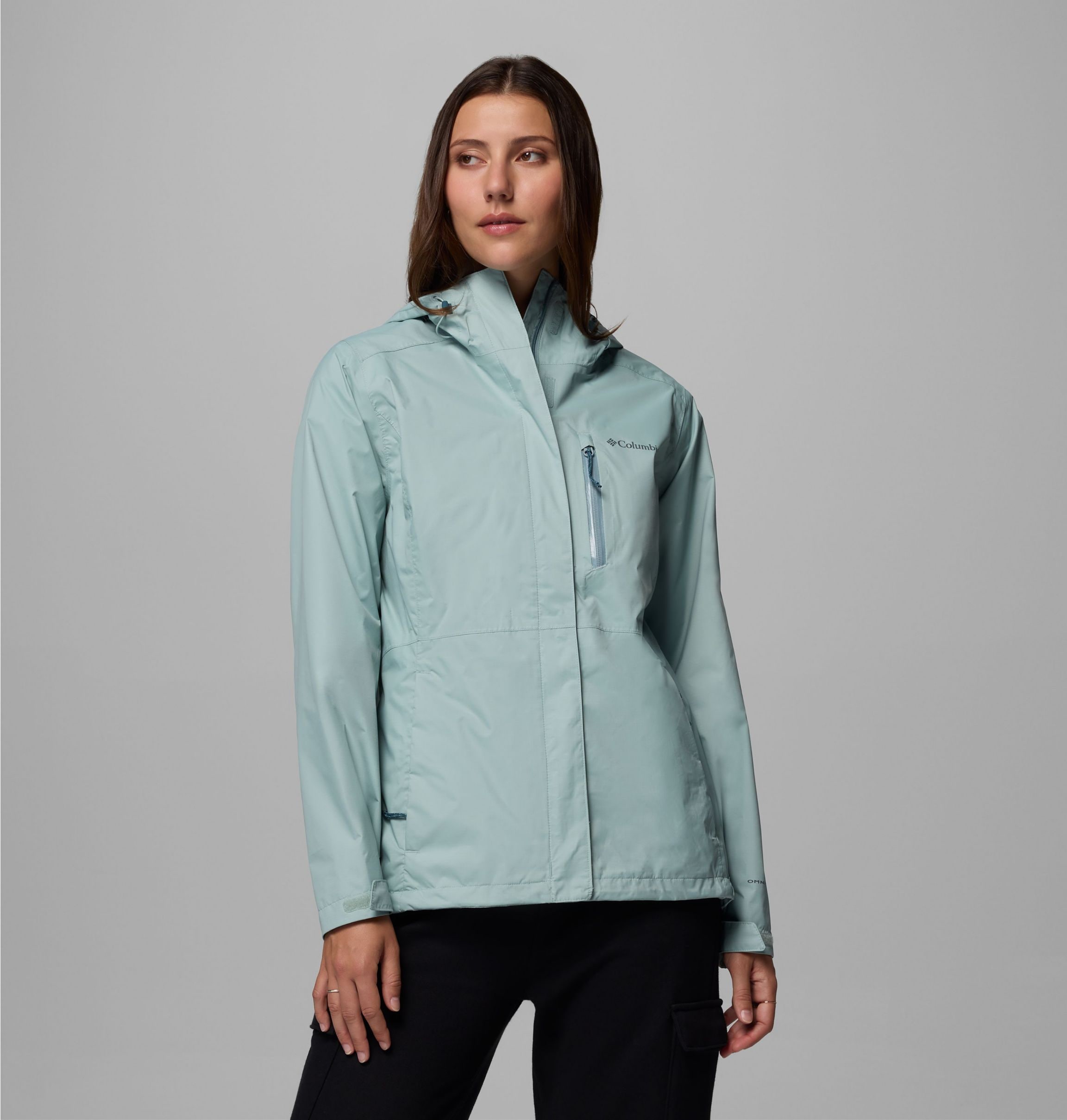 Columbia Regenjacke 1 Stk. tlg. mit Kapuze günstig online kaufen