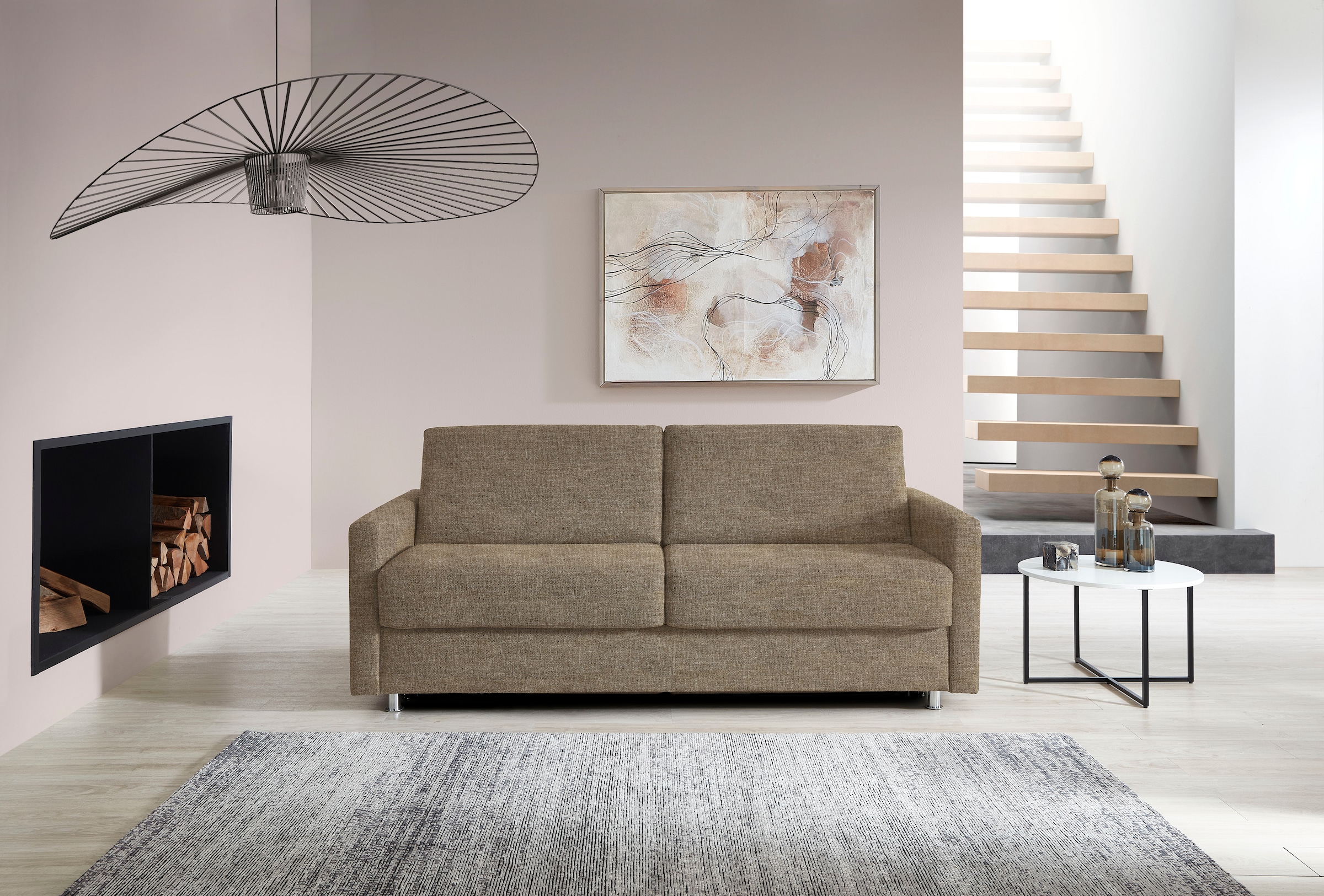 Bali Schlafsofa "JUNARA, Dauerschläfer mit zweigeteiltem Lattenrost", 160er günstig online kaufen