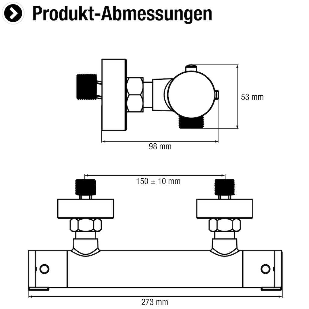 CORNAT Brausethermostat