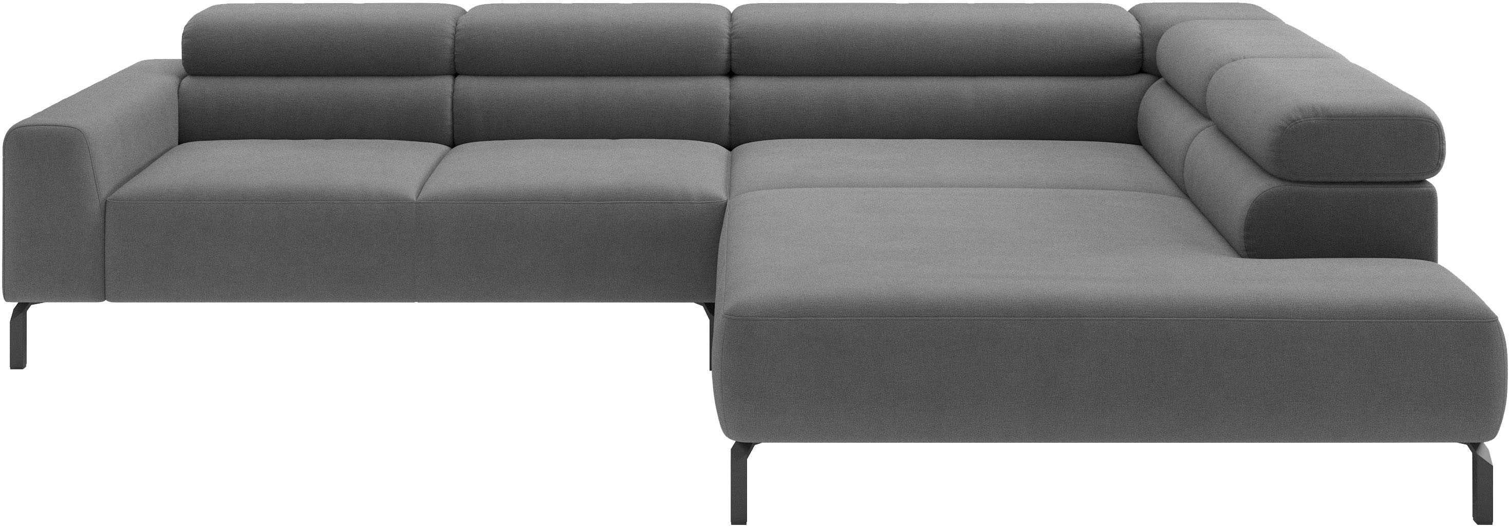 Home affaire Ecksofa "Antonelli, L-Form, incl. Kopfteilverstellung, Breite 312 cm" wahlweise elektrische Sitztiefenverstellung
