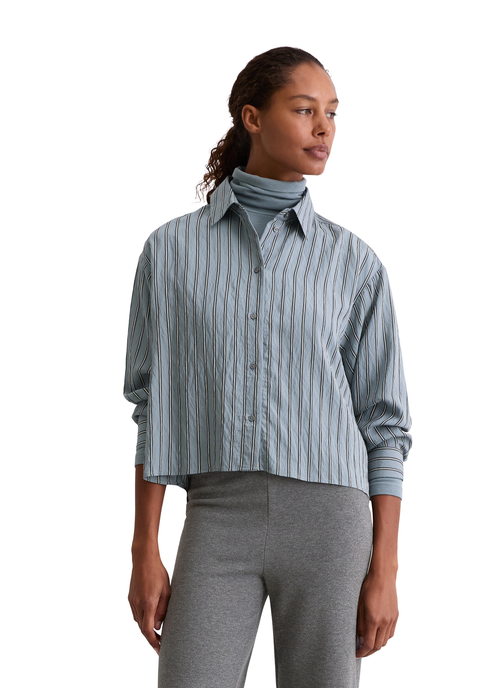 Marc OPolo Langarmbluse "aus LENZING™ ECOVERO™" günstig online kaufen