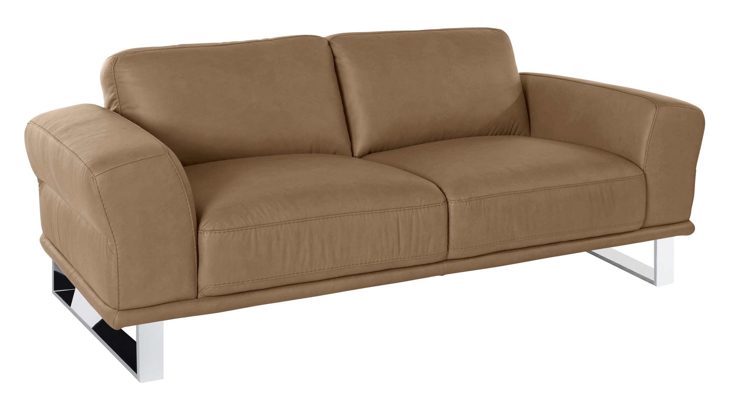 W.SCHILLIG 2,5-Sitzer »montanaa«, mit Metallkufen in Chrom glänzend, Breite 212 cm