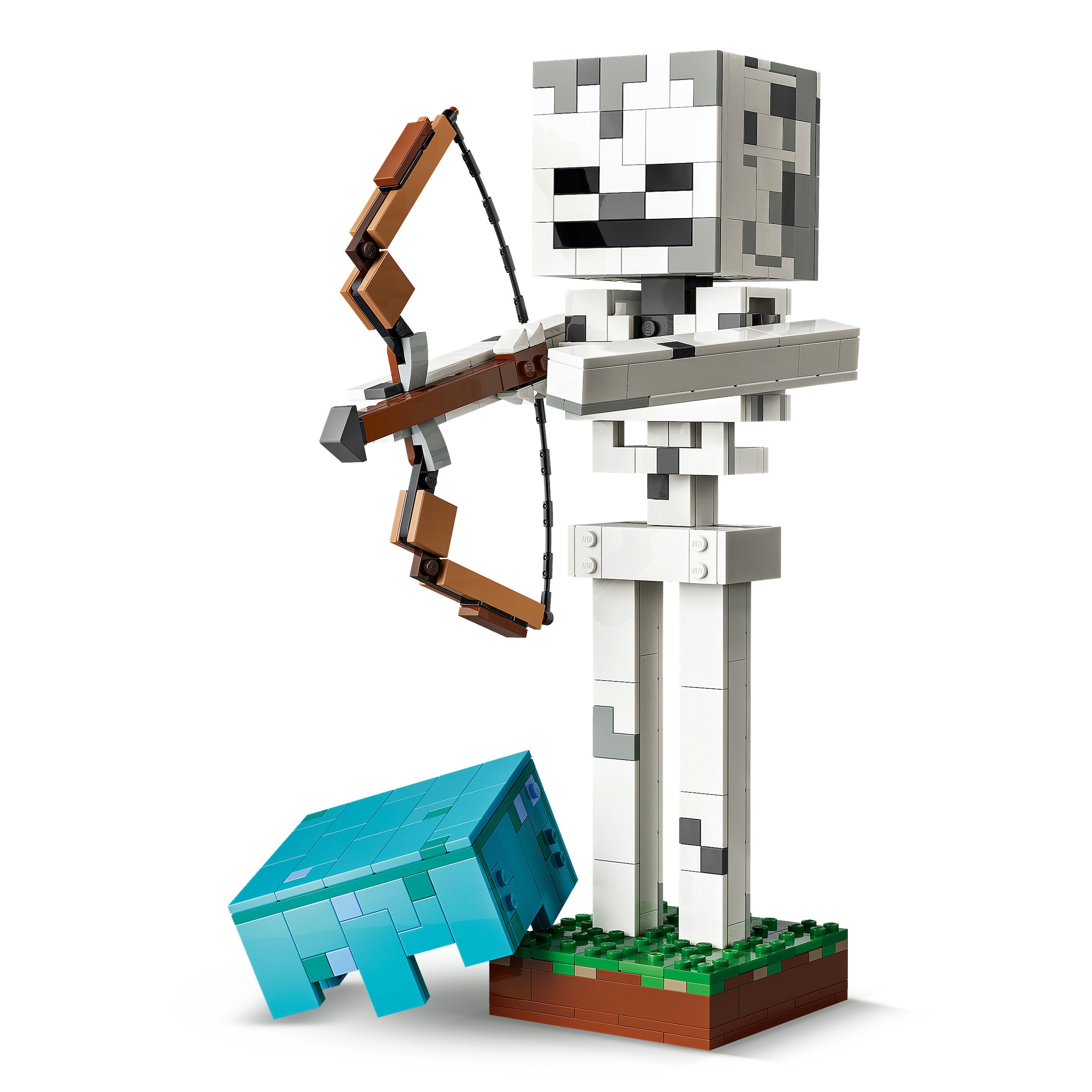 LEGO® Konstruktionsspielsteine »Das Skelett (21594), LEGO Minecraft« Made in Europe