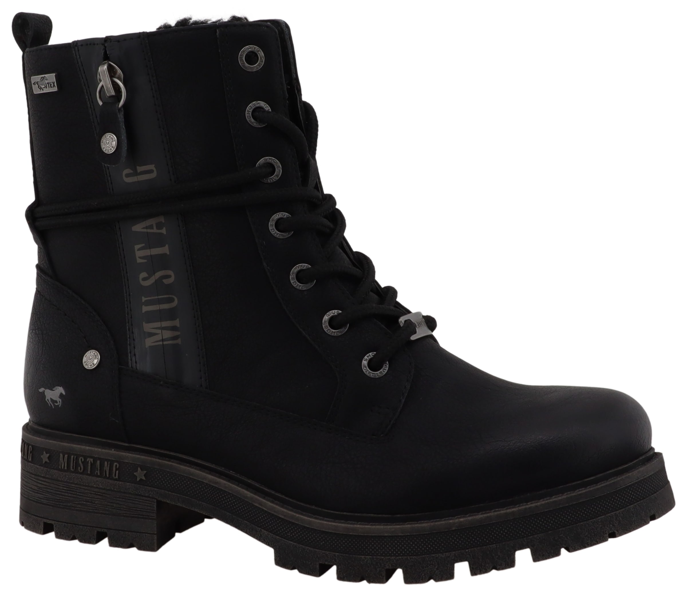 Mustang Shoes Winterboots "Darleen" Schnürboots mit Profilsohle günstig online kaufen