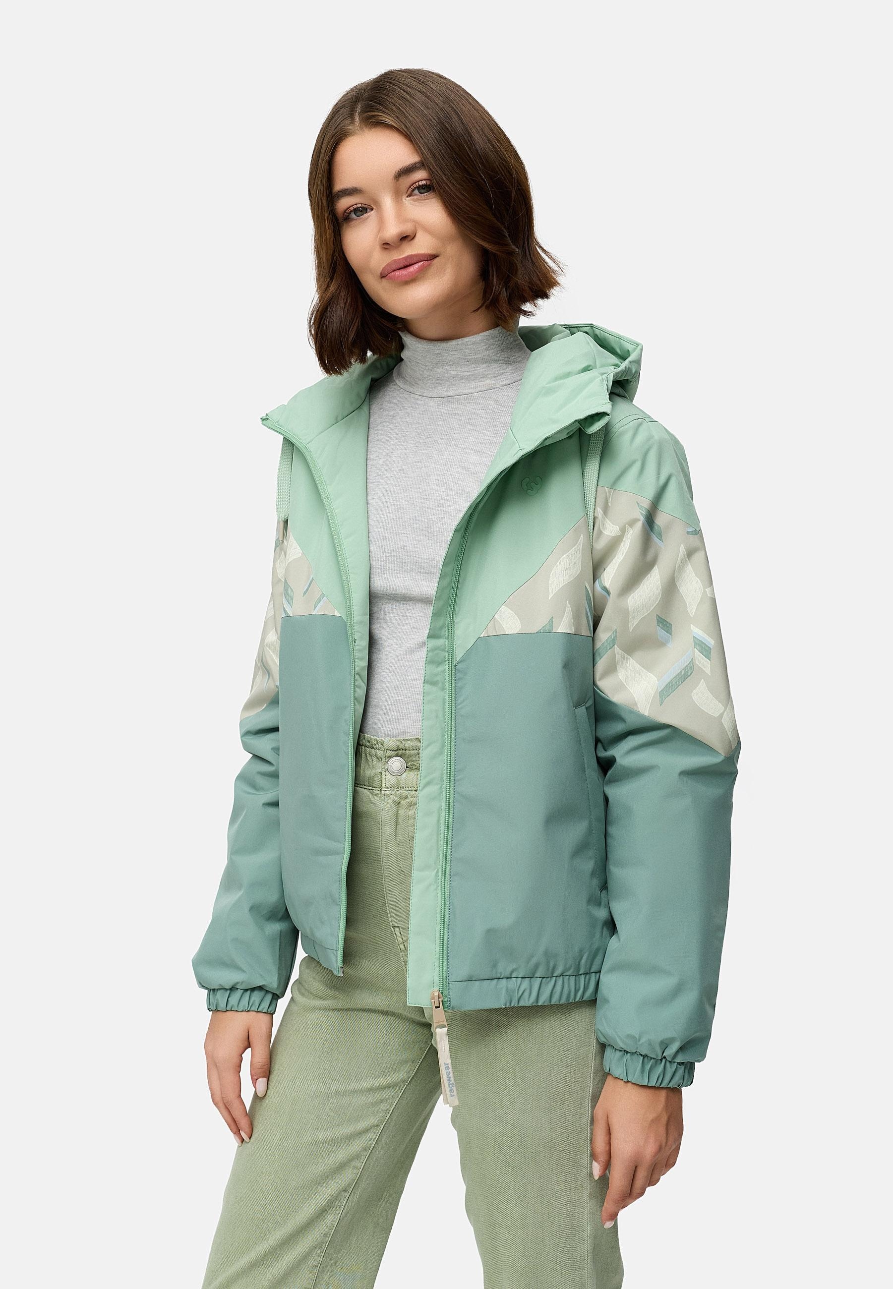 Ragwear Regenjacke »Rochele Warm YOUMODO«, mit Kapuze, wasserdichte Damen Funktionsjacke mit Kapuze