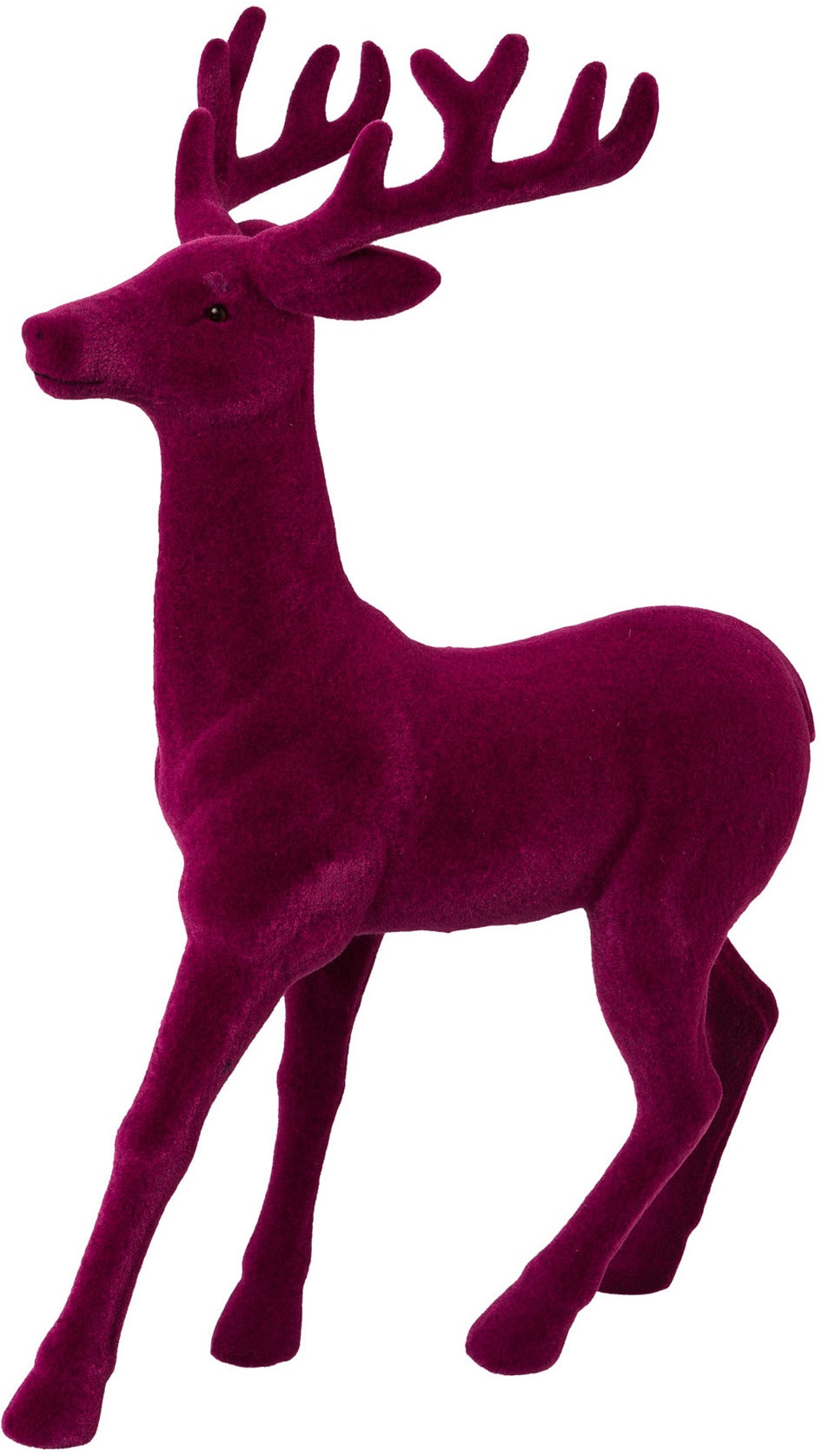 Creativ deco Weihnachtsfigur "Hirsch, Weihnachtsdeko", Dekofigur mit feiner günstig online kaufen