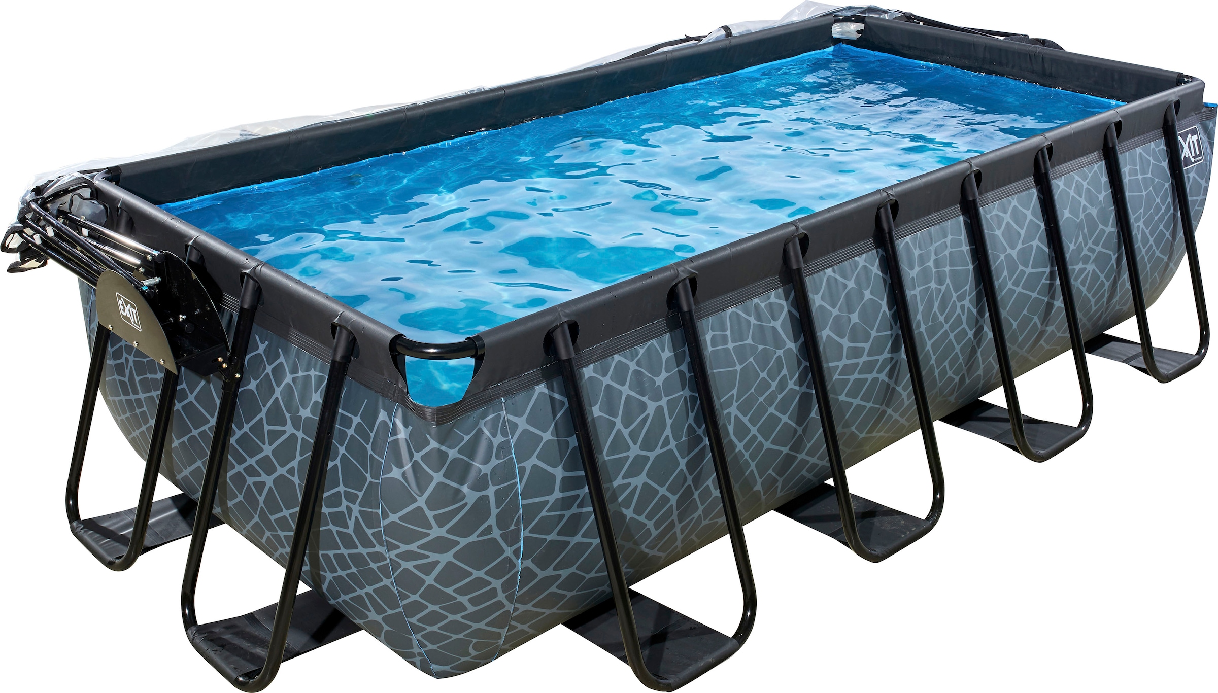 Framepool »inkl. Poolabdeckung und Wärmepumpe«, (Set, 5 tlg.), 5-tlg., BxLxH:...