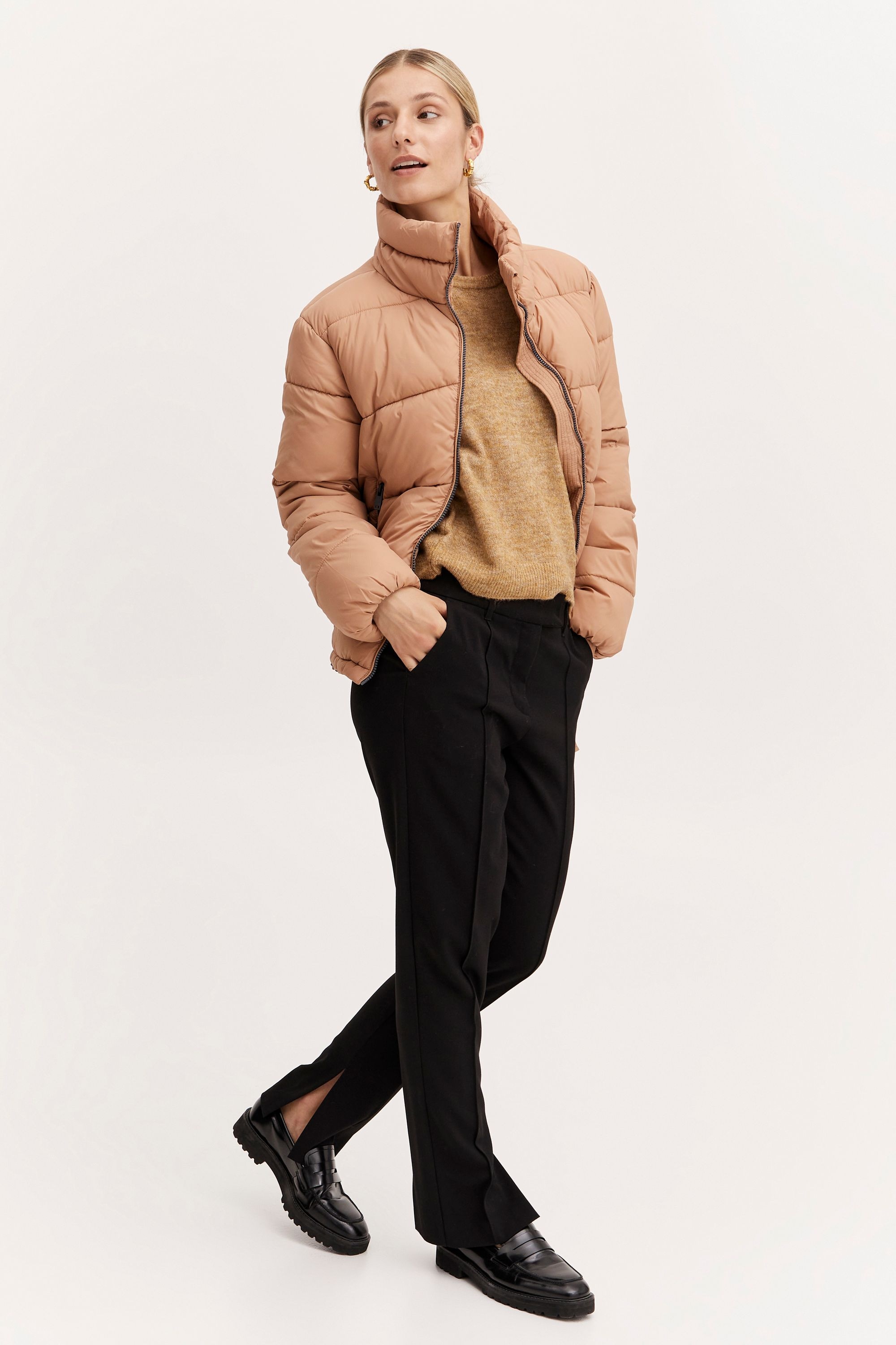 b.young Steppjacke »Steppjacke BYDomina«, ohne Kapuze