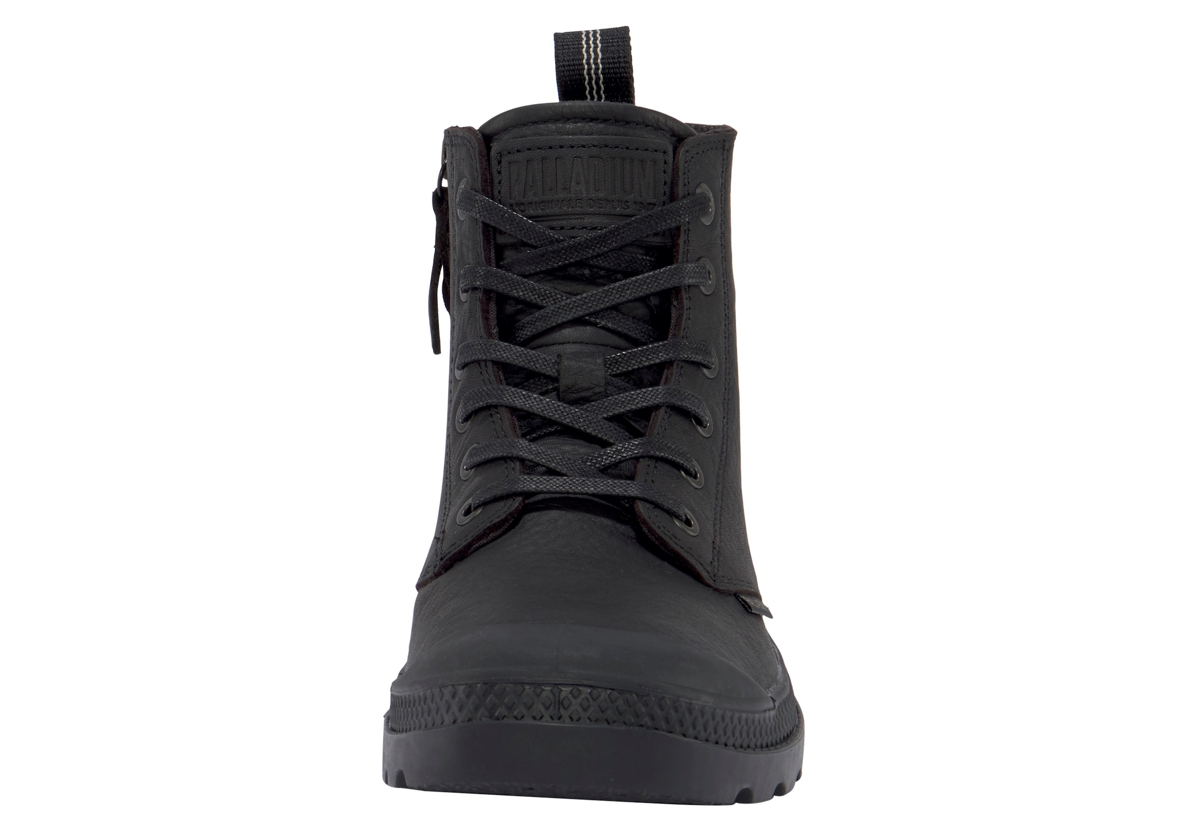 Palladium Schnürboots »PAMPA ZIP LTH ESS«, Schnürstiefelette mit Reißverschluss