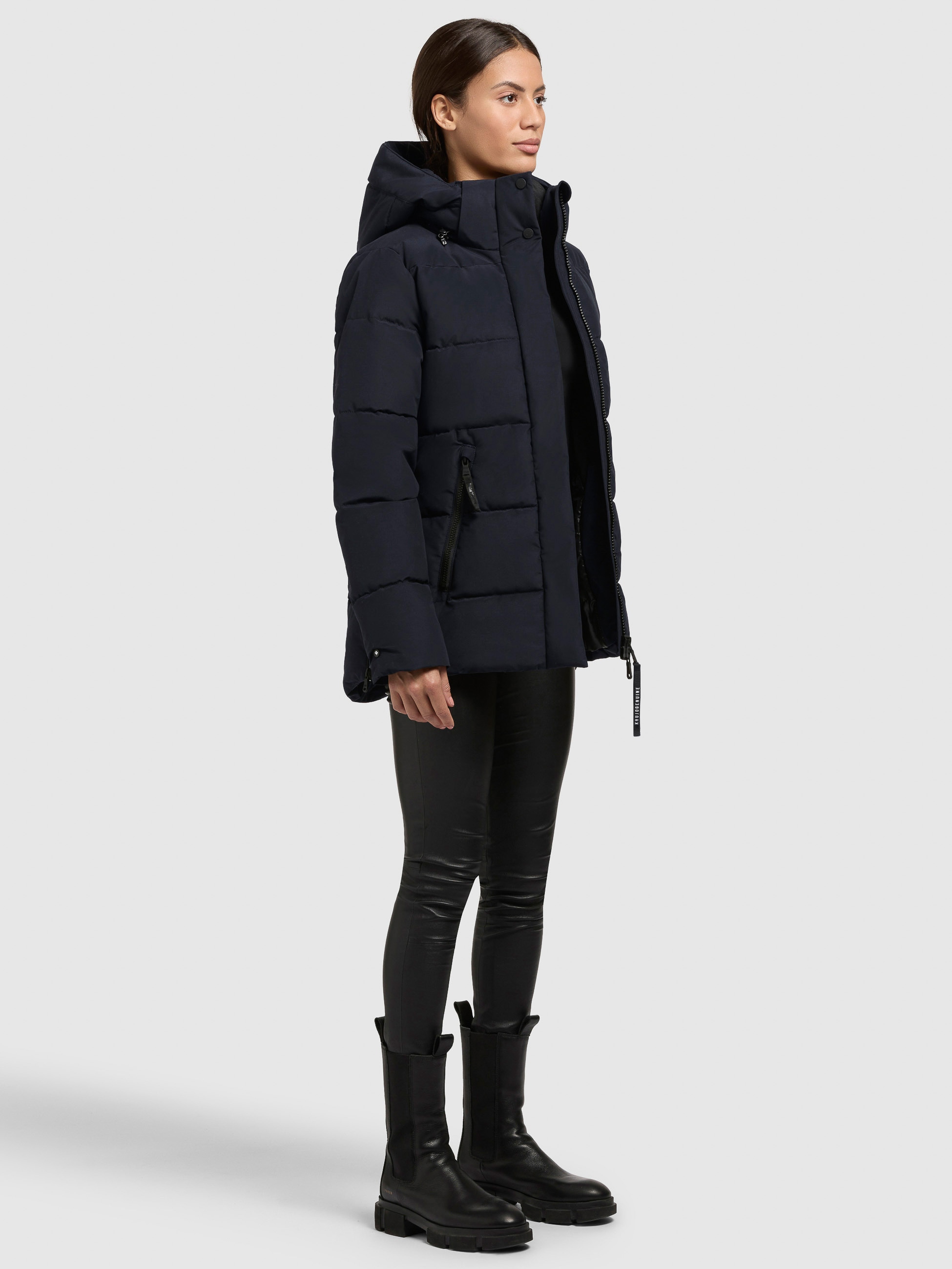 khujo Steppjacke »MANC«, mit Kapuze