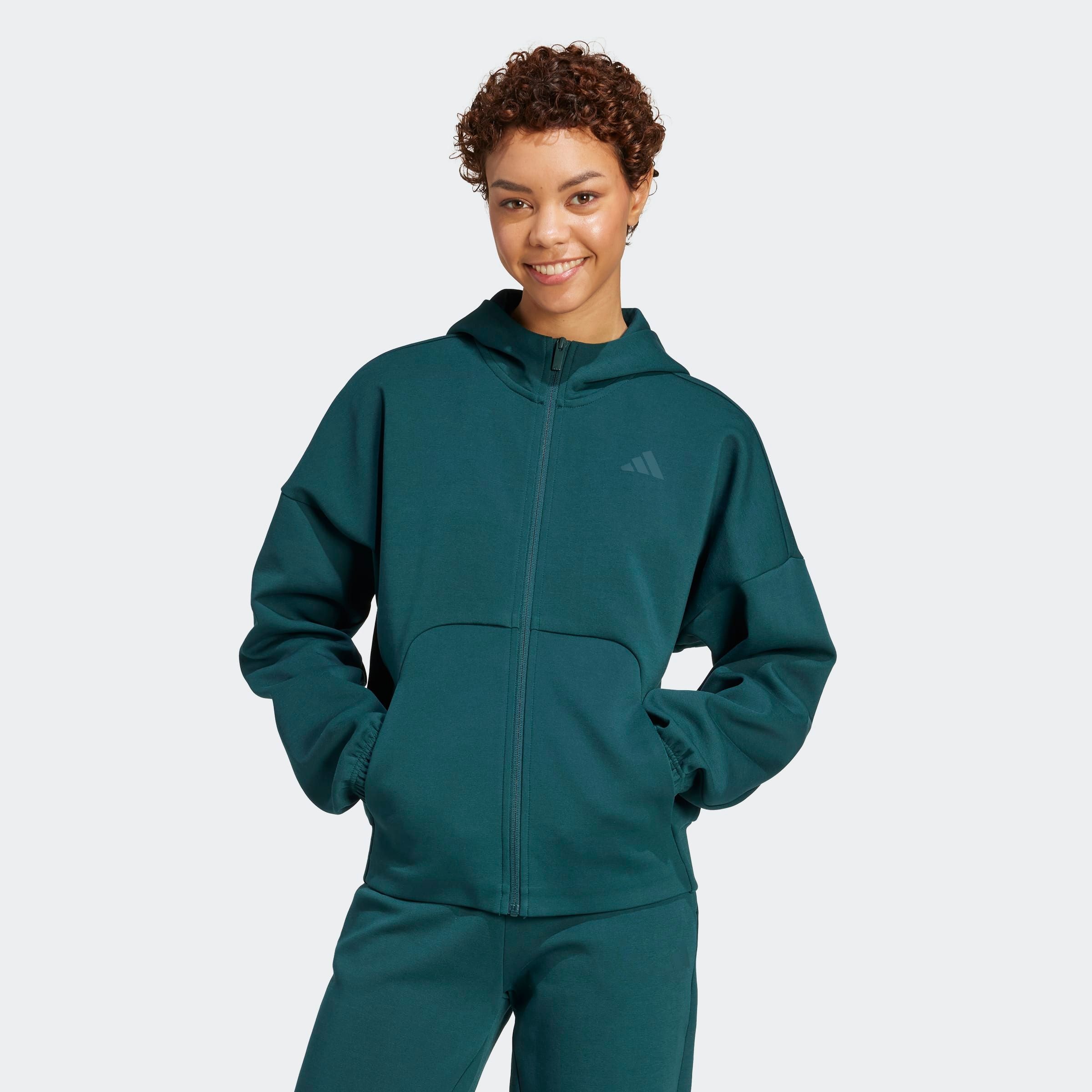 adidas Sportswear Kapuzensweatshirt "W FI SL FZ HD" günstig online kaufen