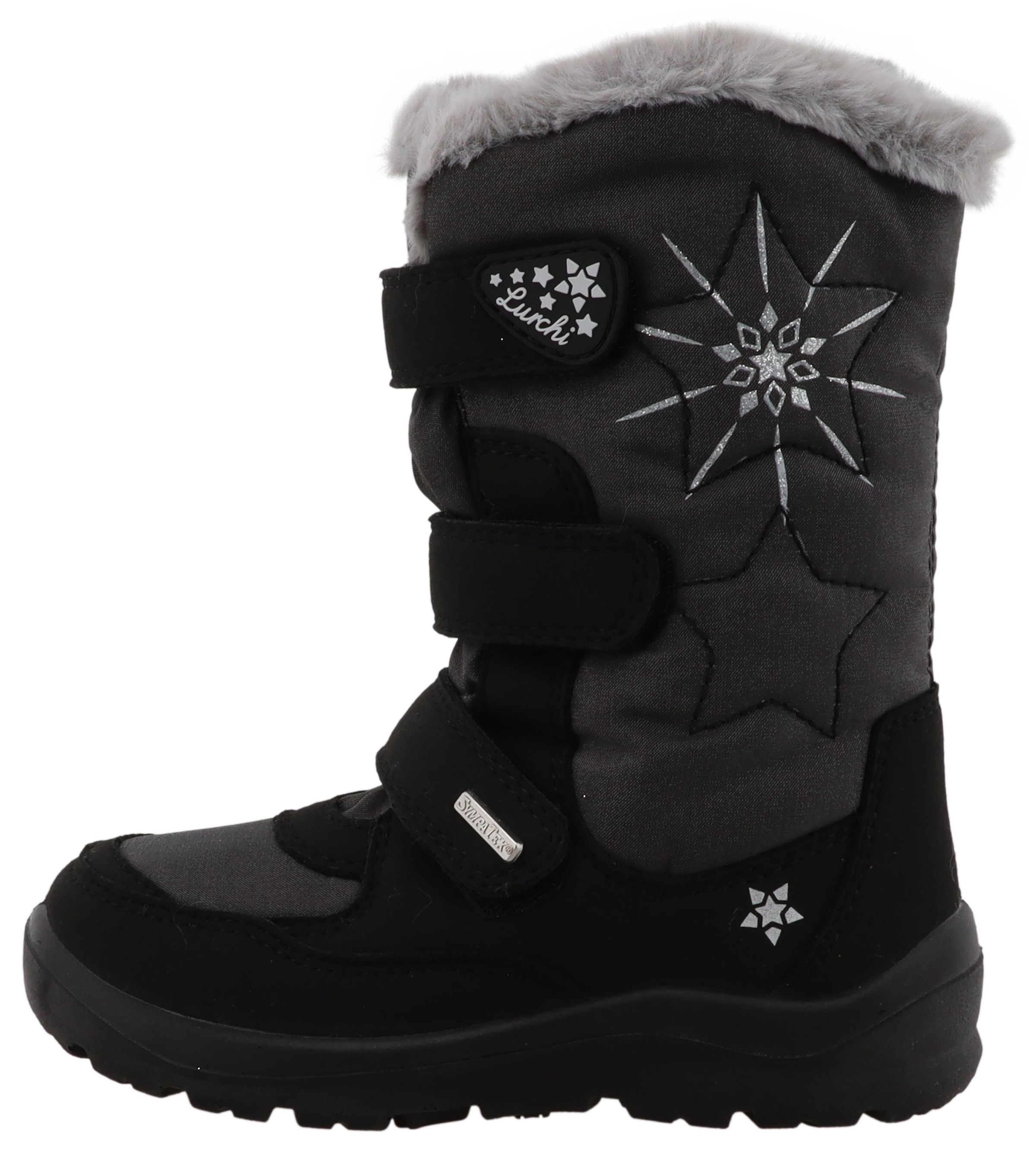 Lurchi Winterstiefel »Kiku SYMPATEX«  Klettstiefel mit Glitzer, Größenschablone zum Download