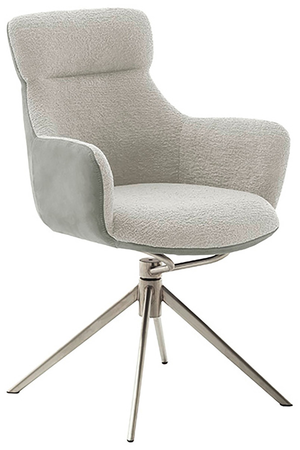 MCA furniture Esszimmerstuhl "PELION", Feingewebe, (2er-Set), drehbar 360, günstig online kaufen