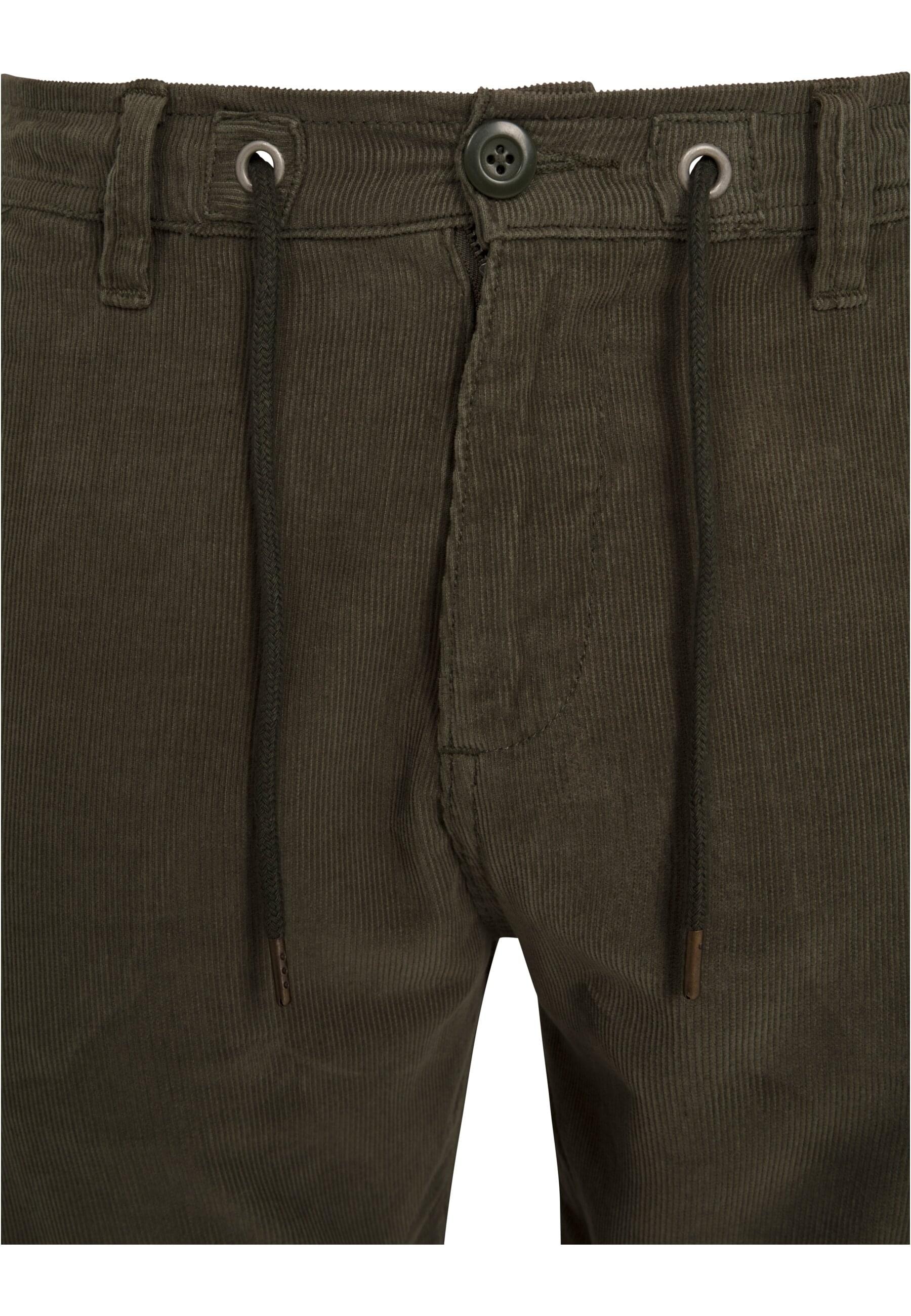 URBAN CLASSICS Stoffhose »Urban Classics Herren Corduroy Jog Pants«, (1 tlg.)