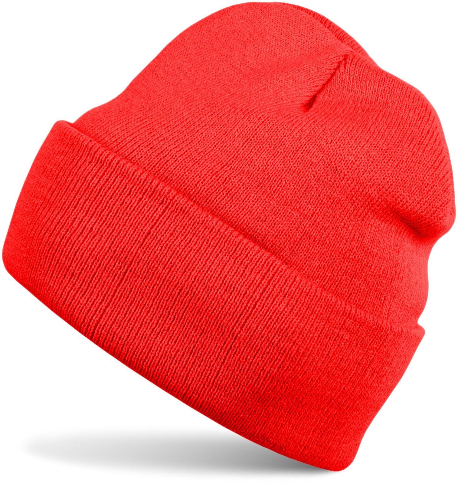 styleBREAKER Strickmütze "Winter Strickmütze mit Krempe" 1 Stk.