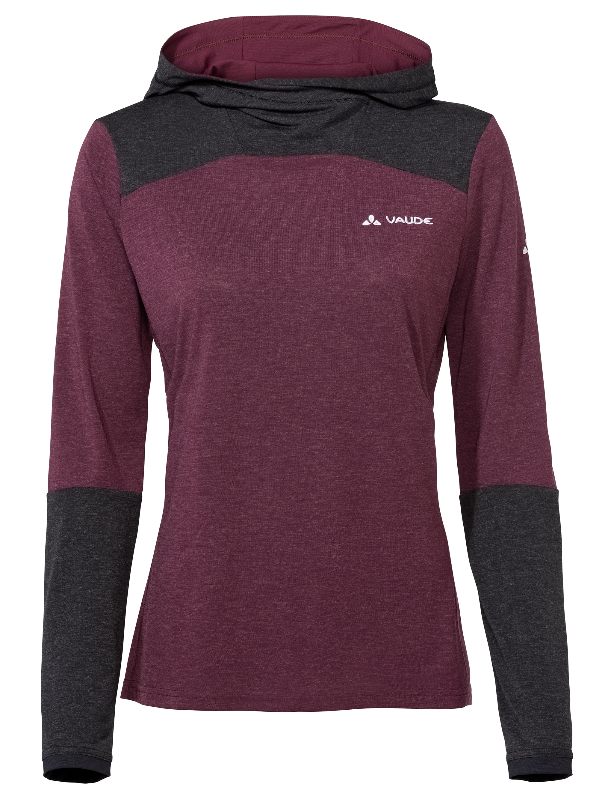 VAUDE Funktionsshirt »WOMEN'S TREMALZO LS SHIRT«, (1 tlg.), Rückentasche mit gewendetem Reißverschluss