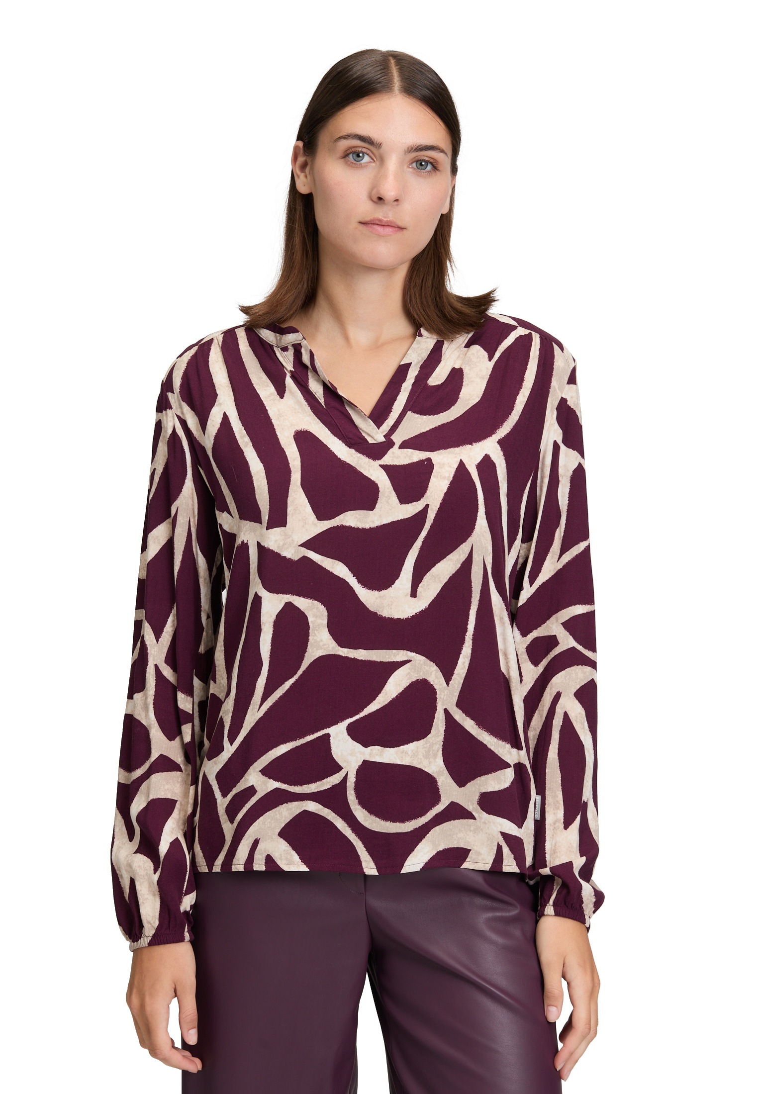 Betty&Co Schlupfbluse "Damen Schlupfbluse mit Print" günstig online kaufen