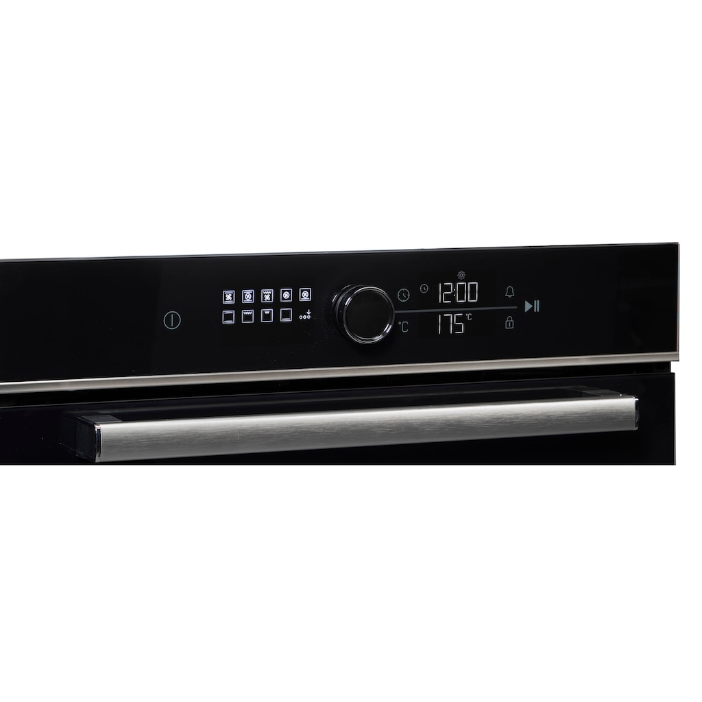 BEKO Einbaubackofen »BBIM13400XS«, BBIM13400XS, mit 1-fach-Teleskopauszug, SteamShine